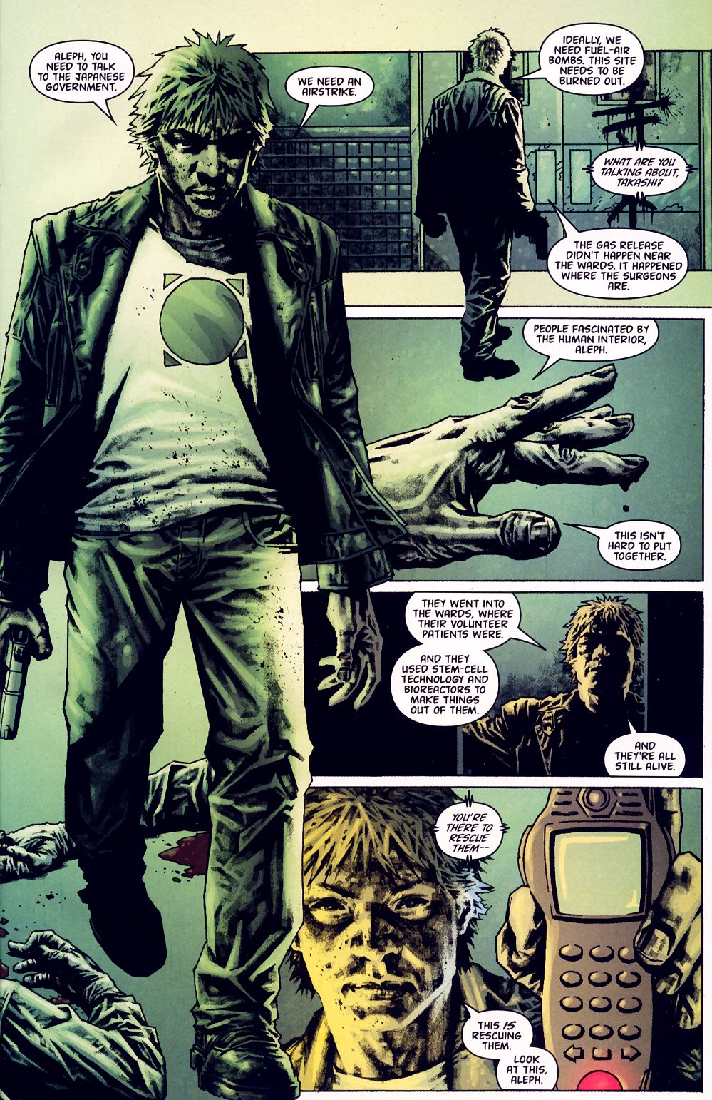 Read online Global Frequency comic -  Issue #9 - 16