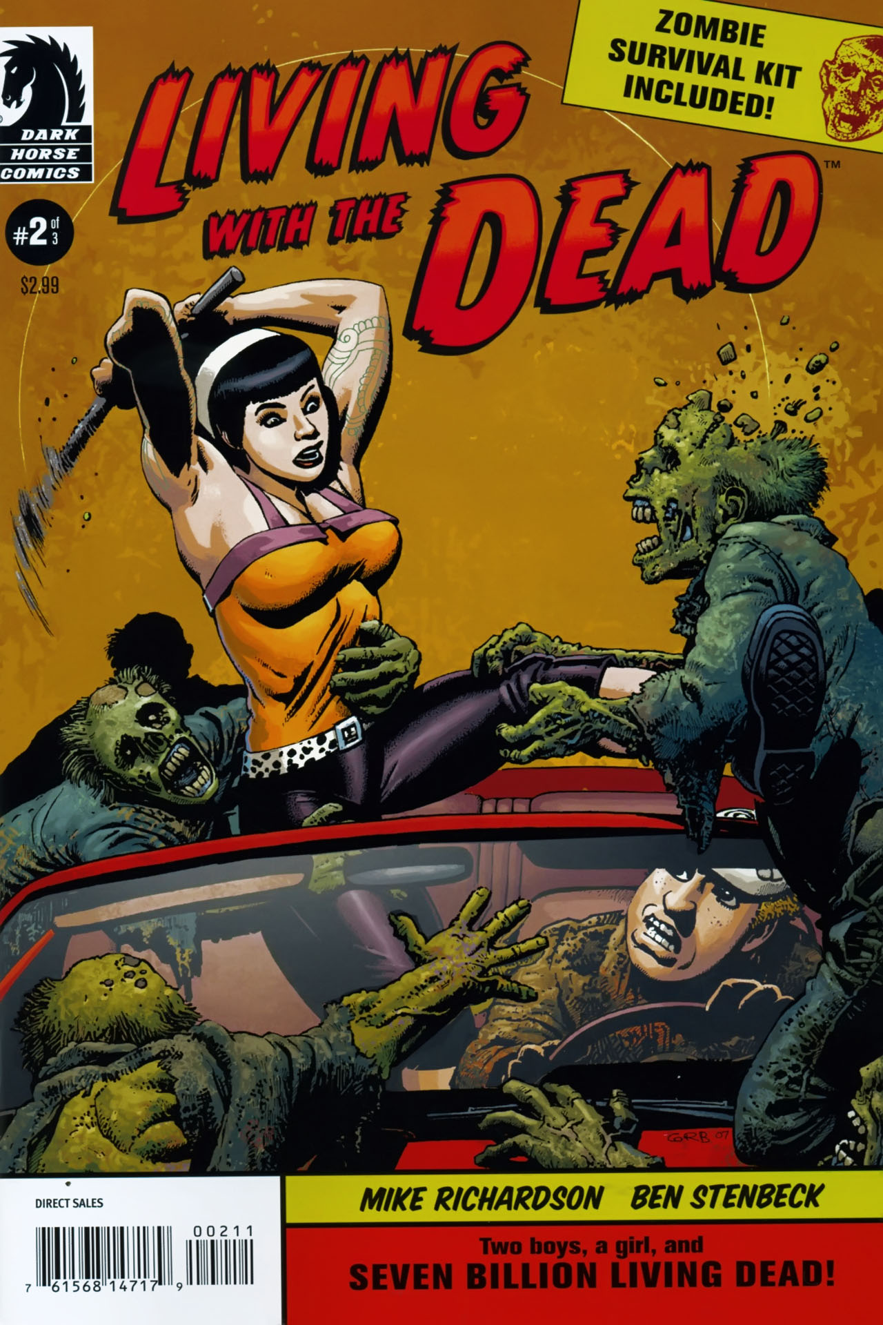 Read online Living With The Dead comic -  Issue #2 - 1