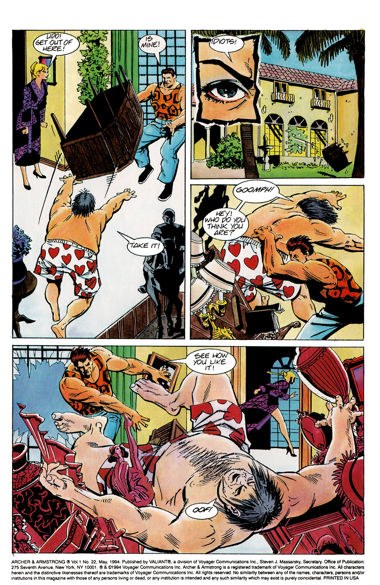 Read online Archer & Armstrong comic -  Issue #22 - 3