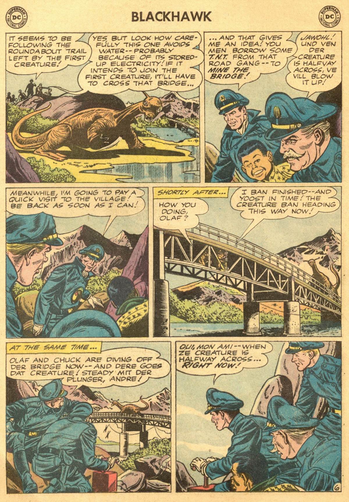 Read online Blackhawk (1957) comic -  Issue #154 - 8