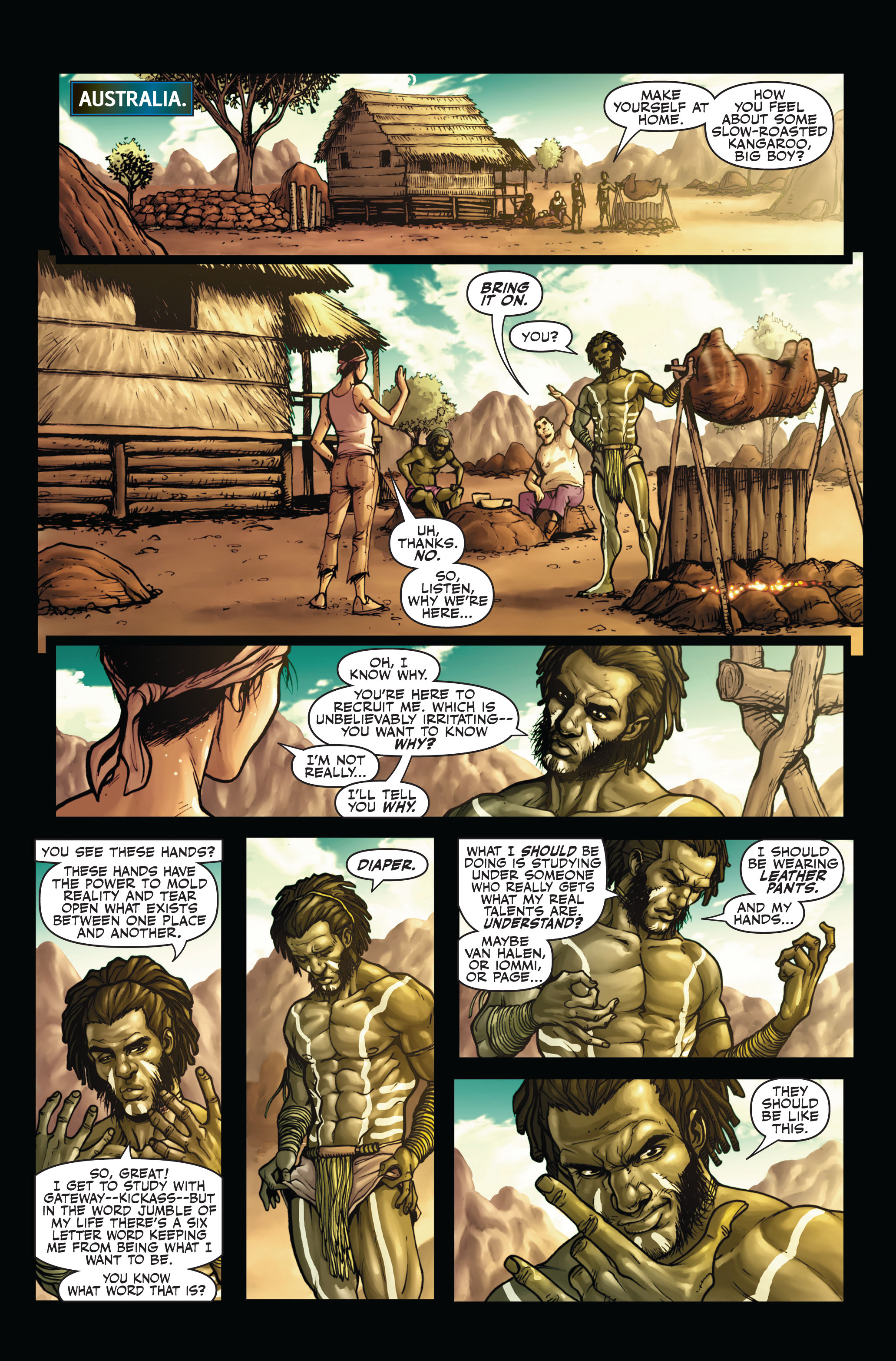 Read online Secret Warriors comic -  Issue #4 - 17