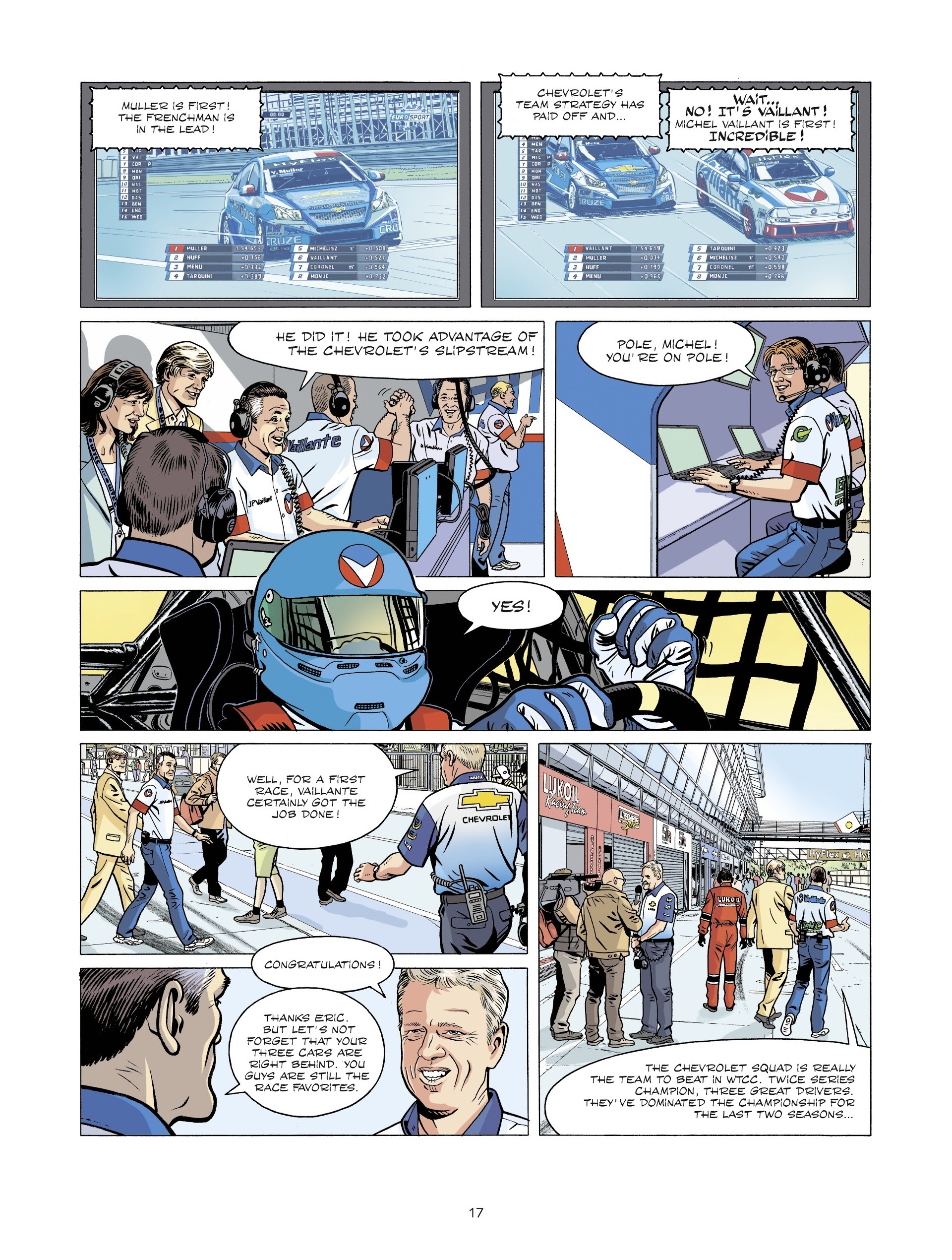 Read online Michel Vaillant comic -  Issue #1 - 19
