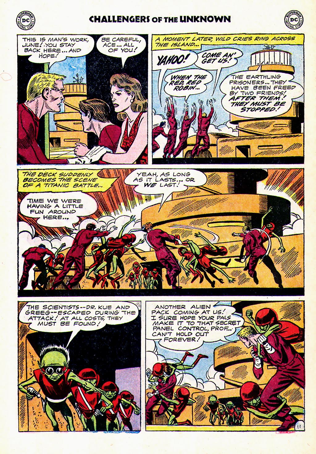 Read online Challengers of the Unknown (1958) comic -  Issue #23 - 30