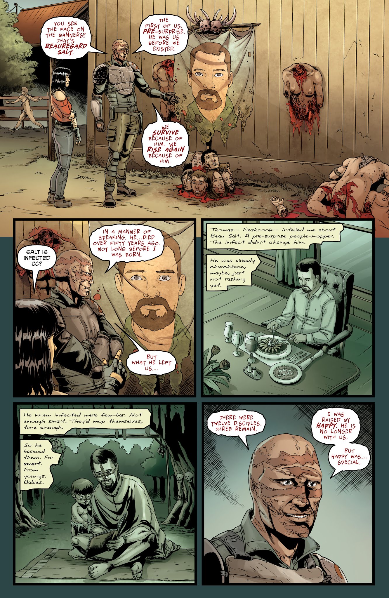 Read online Crossed Plus One Hundred: Mimic comic -  Issue #1 - 19