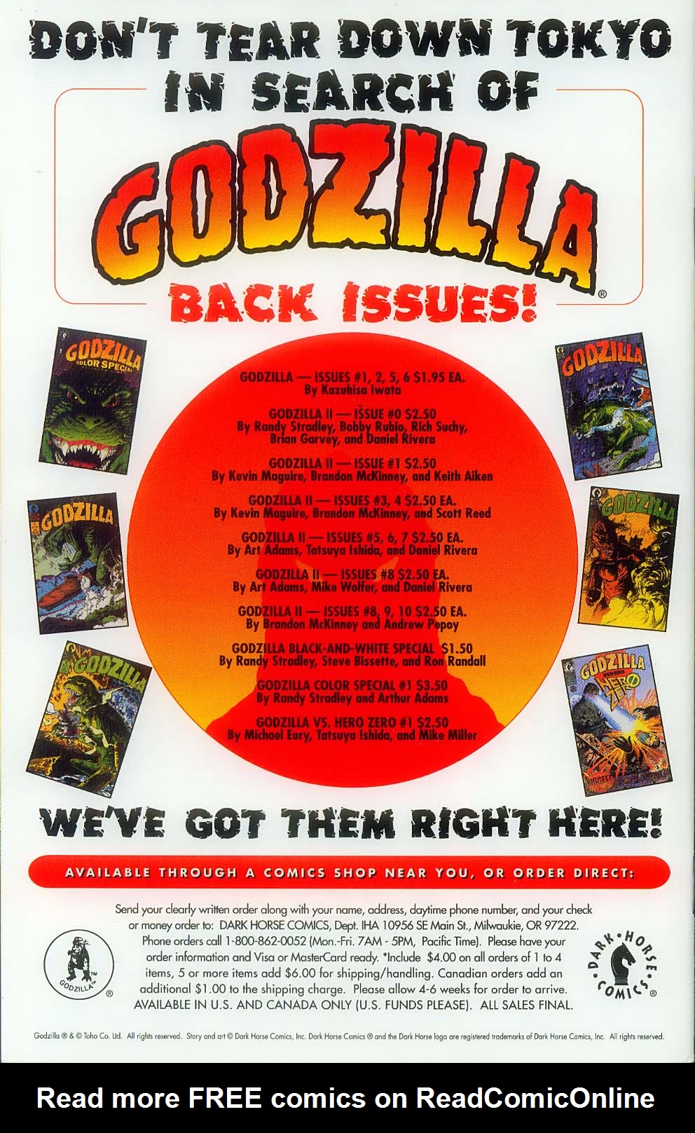 Read online Godzilla (1995) comic -  Issue #12 - 36