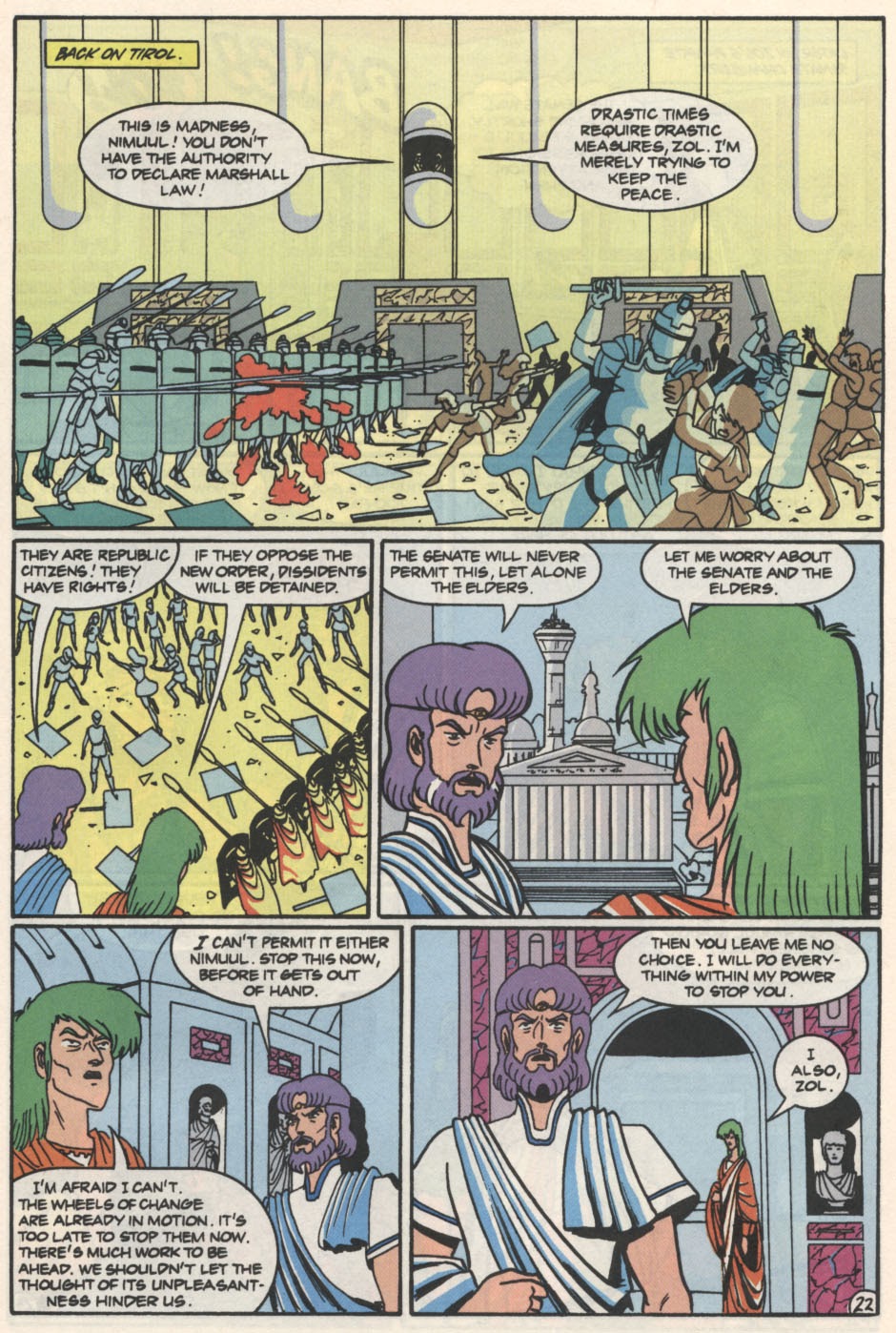 Read online Robotech Genesis: The Legend of Zor comic -  Issue #2 - 24