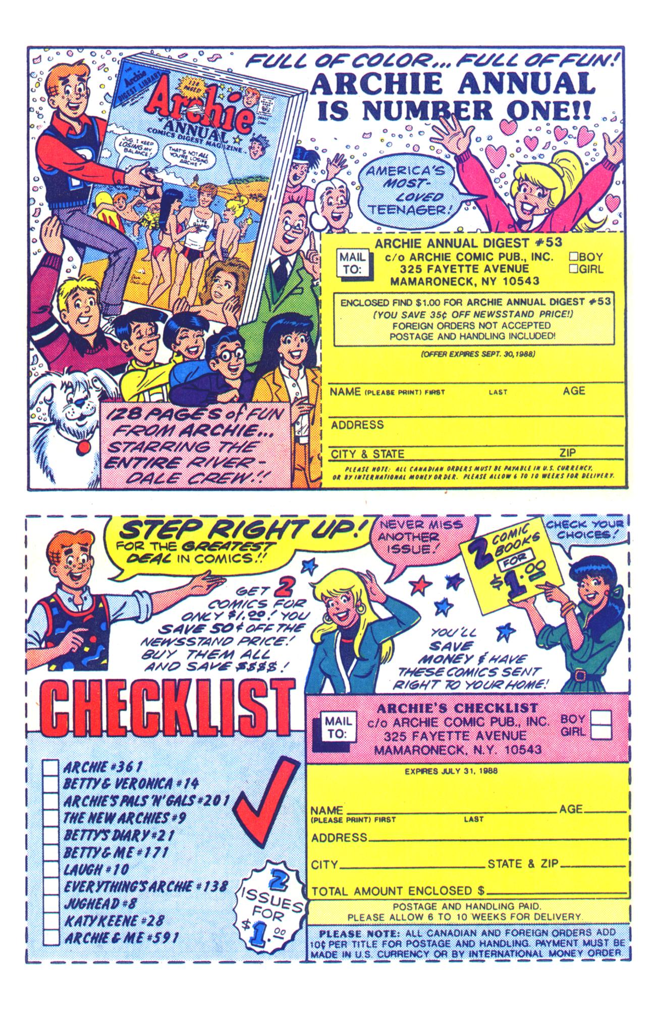 Read online Archie Giant Series Magazine comic -  Issue #586 - 26
