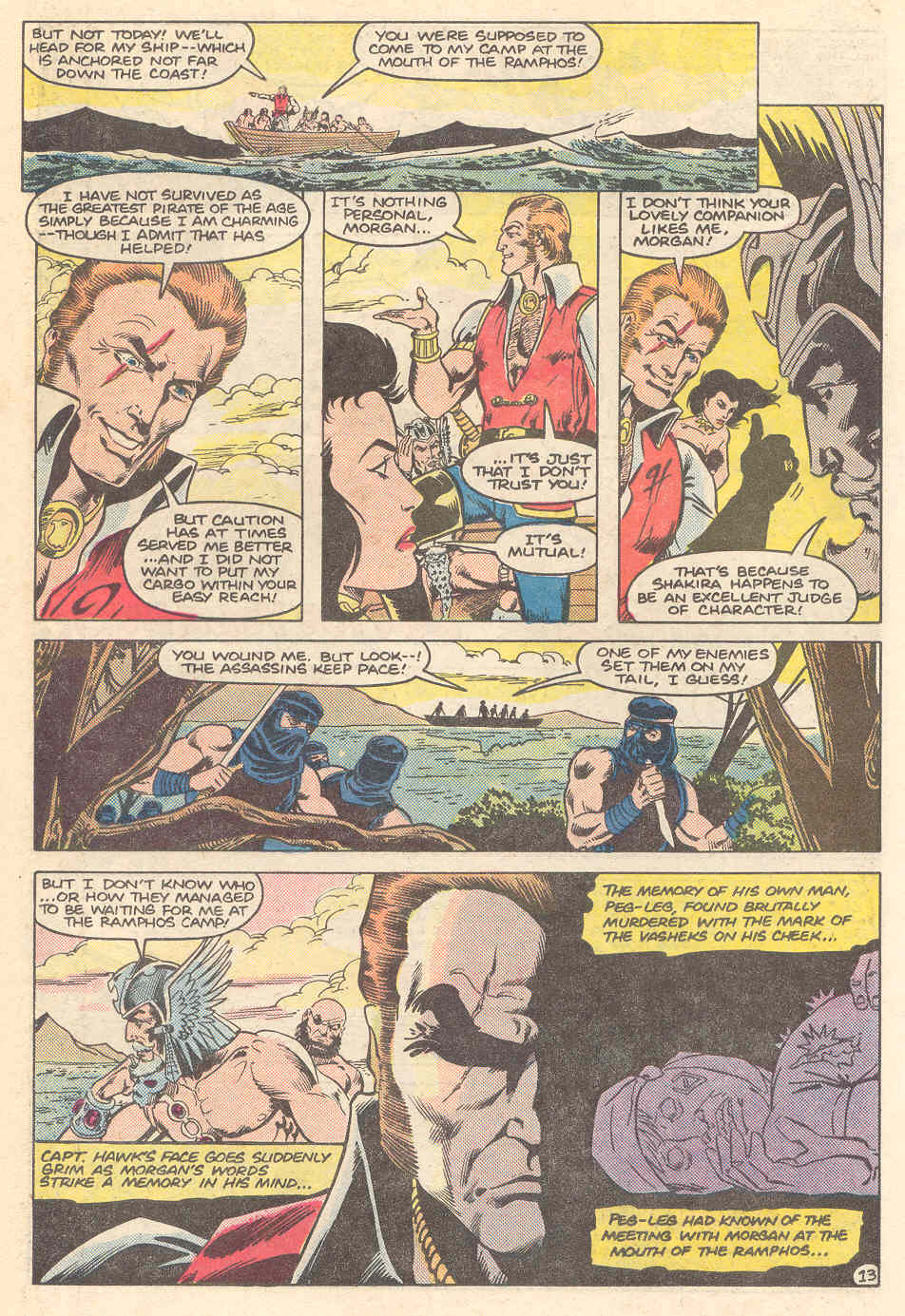 Read online Warlord (1976) comic -  Issue #94 - 13