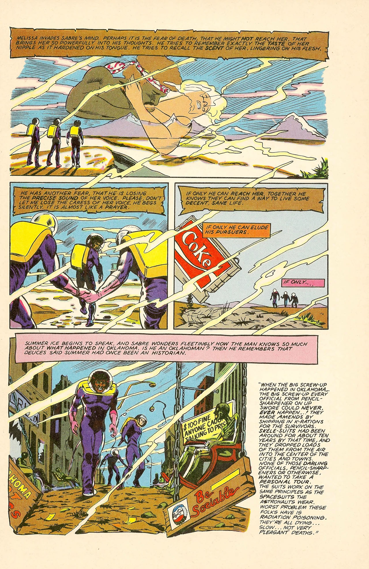Read online Sabre comic -  Issue #5 - 9