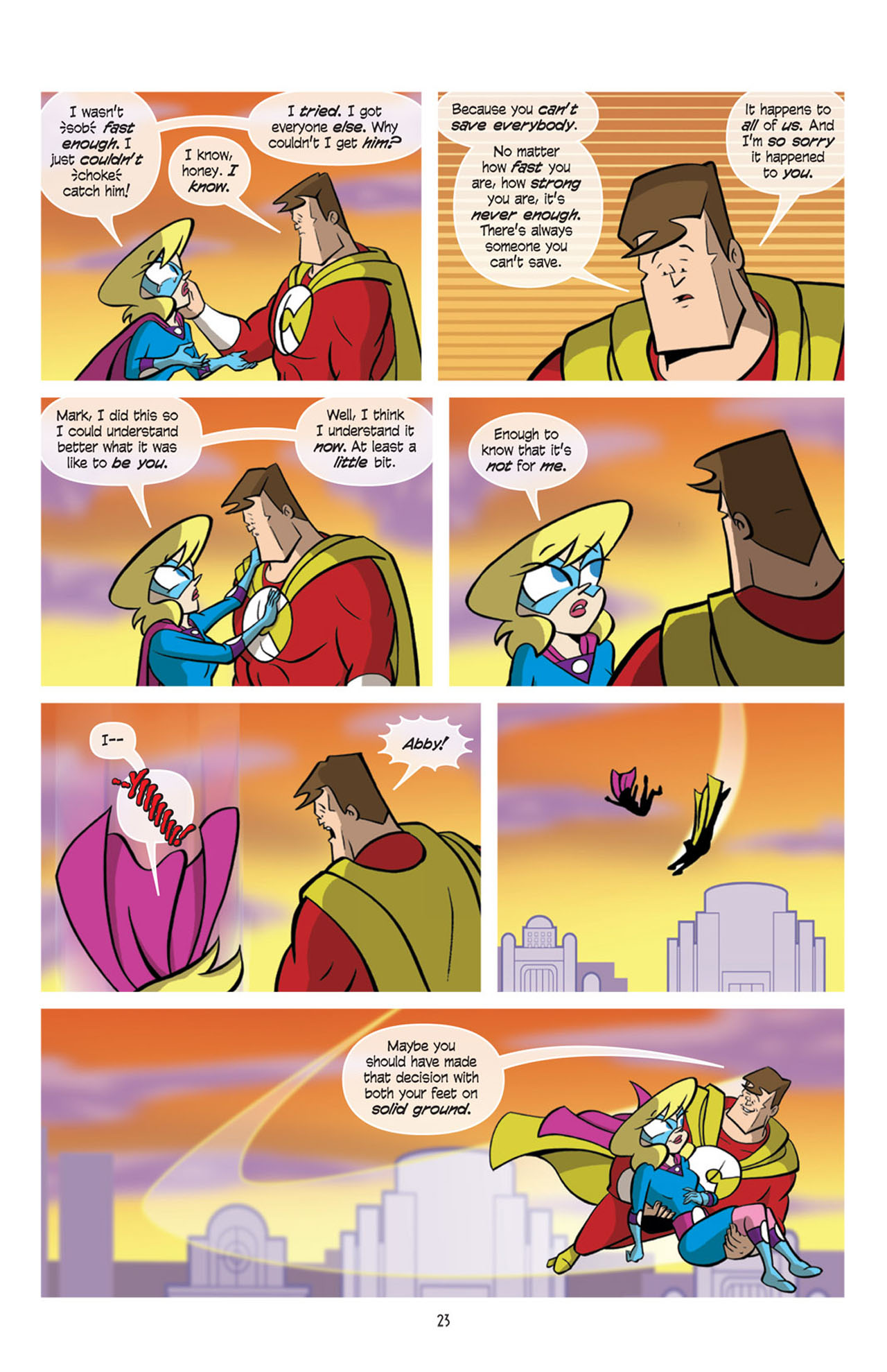 Read online Love and Capes comic -  Issue #10 - 25