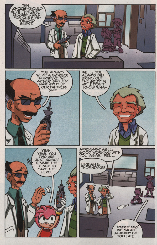 Read online Sonic X comic -  Issue #21 - 26