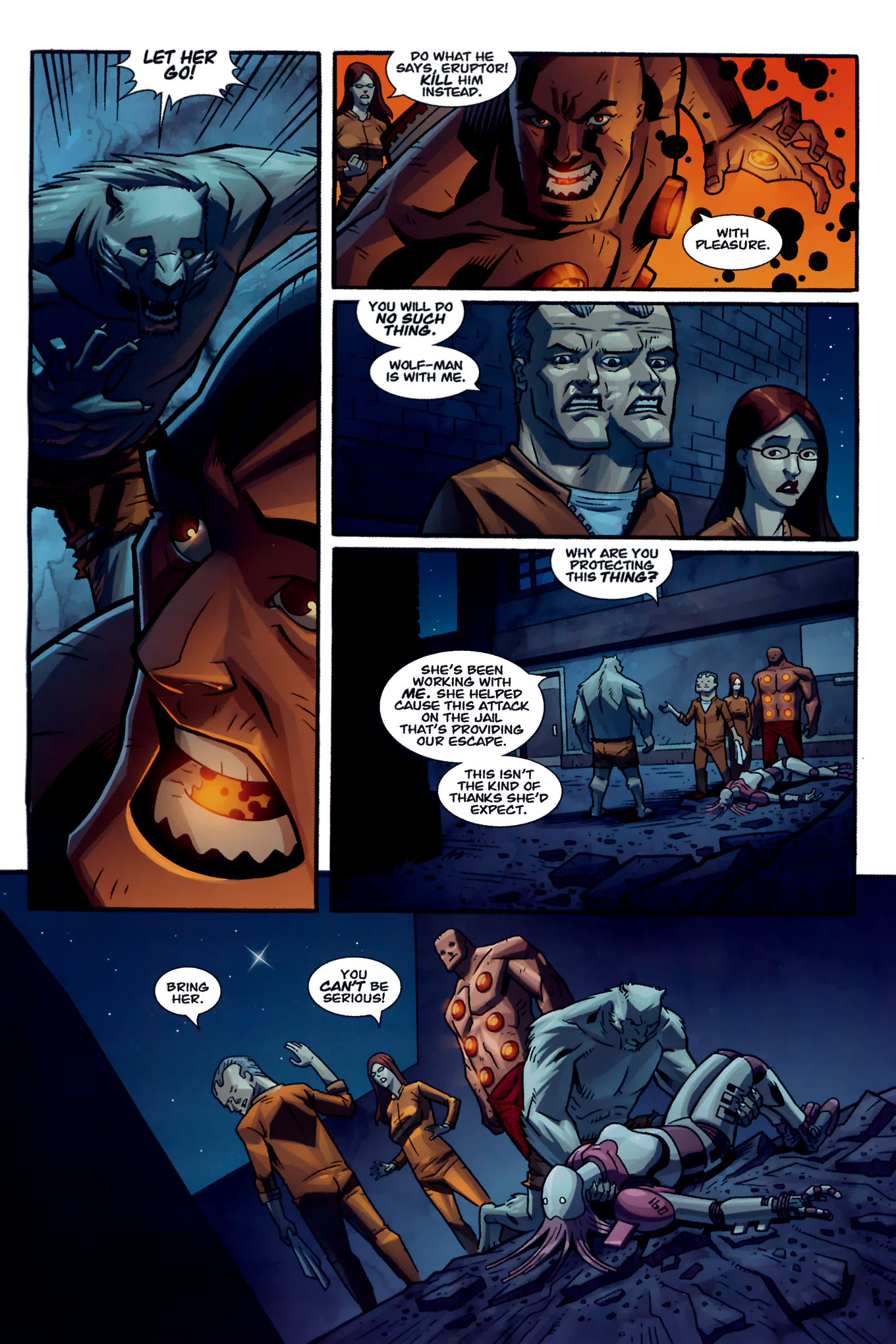 Read online The Astounding Wolf-Man comic -  Issue #17 - 16