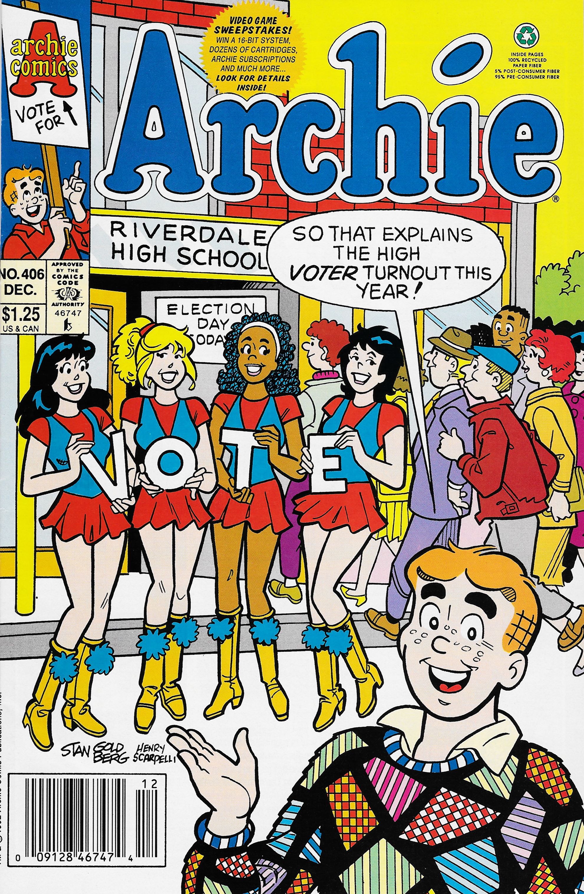 Read online Archie (1960) comic -  Issue #406 - 1