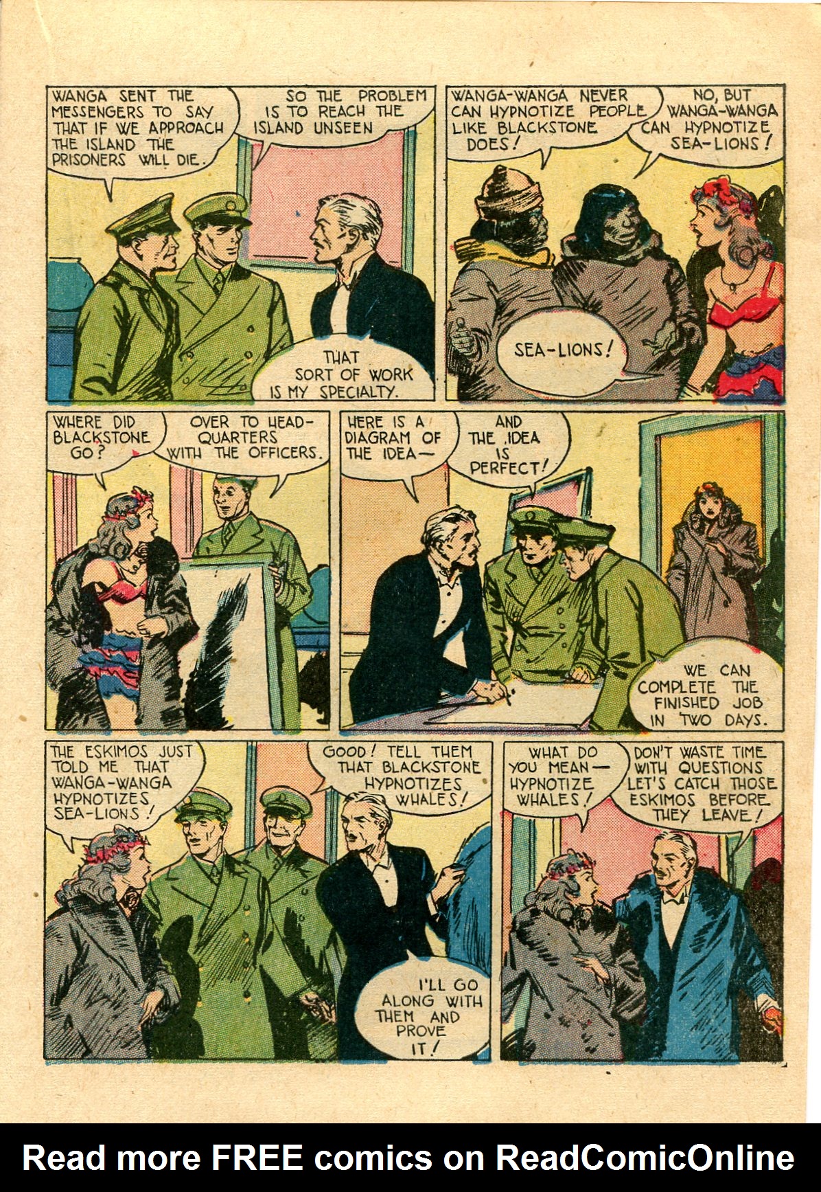 Read online Super-Magician Comics comic -  Issue #24 - 27