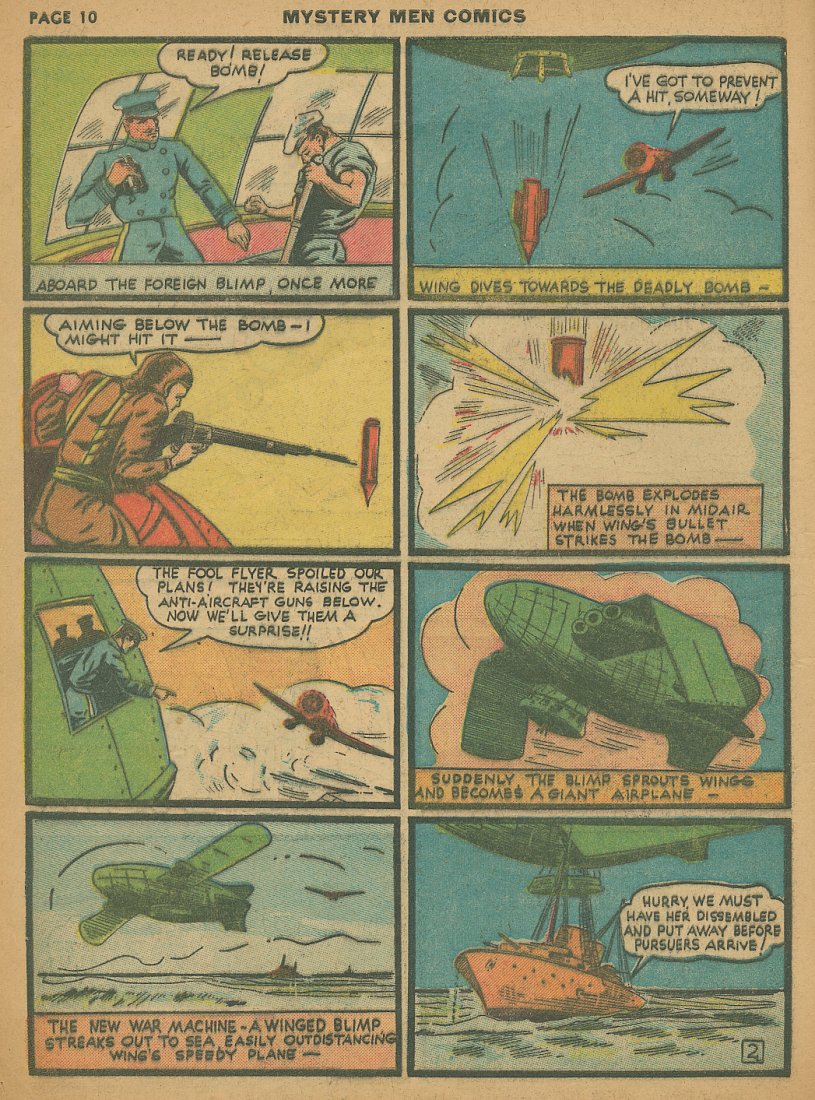 Read online Mystery Men Comics comic -  Issue #12 - 12