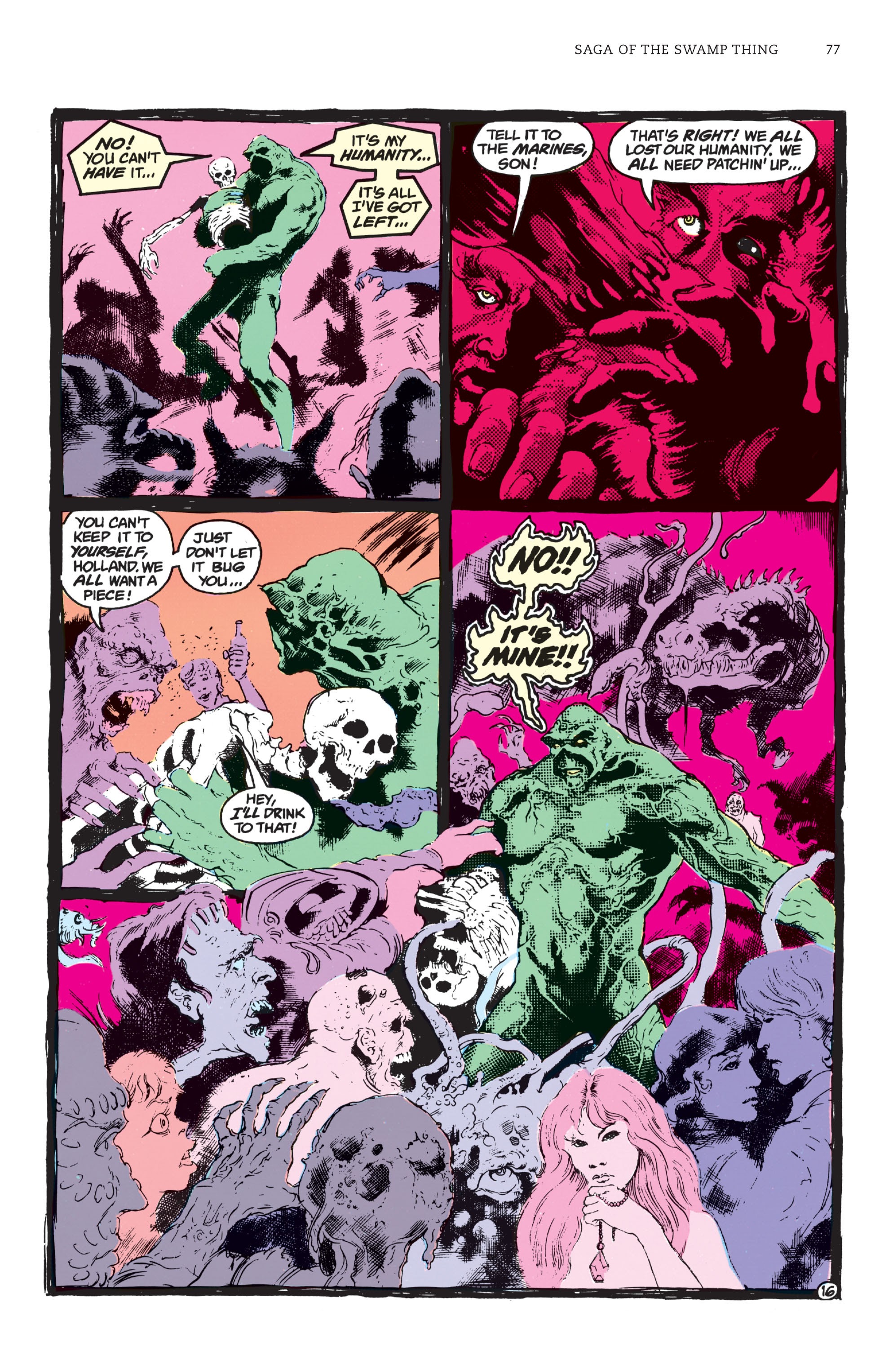 Read online Saga of the Swamp Thing comic -  Issue # TPB 1 (Part 1) - 76