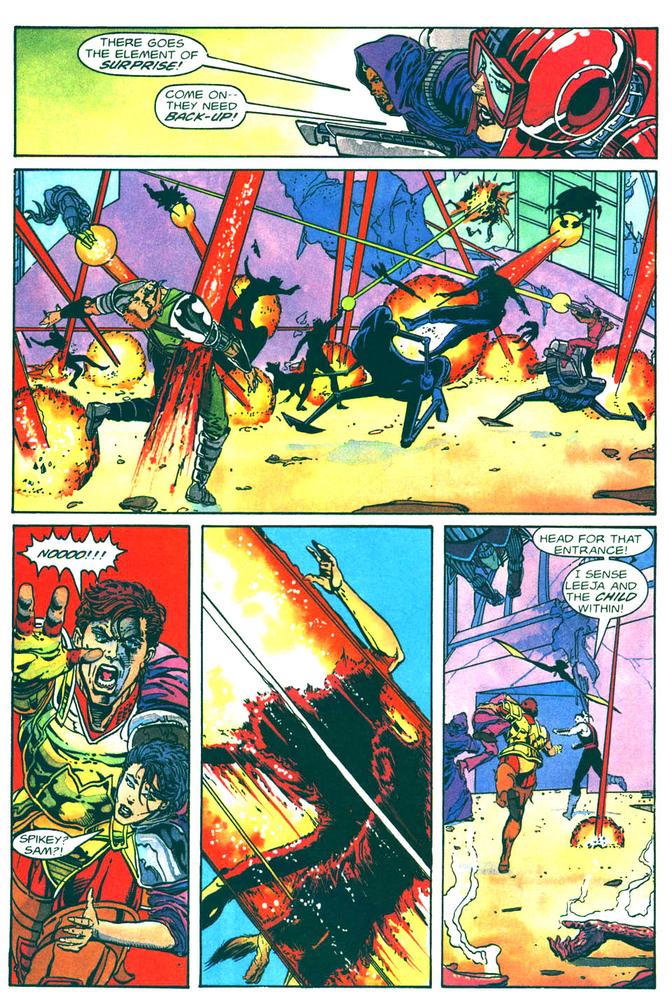 Read online Magnus Robot Fighter (1991) comic -  Issue #36 - 18