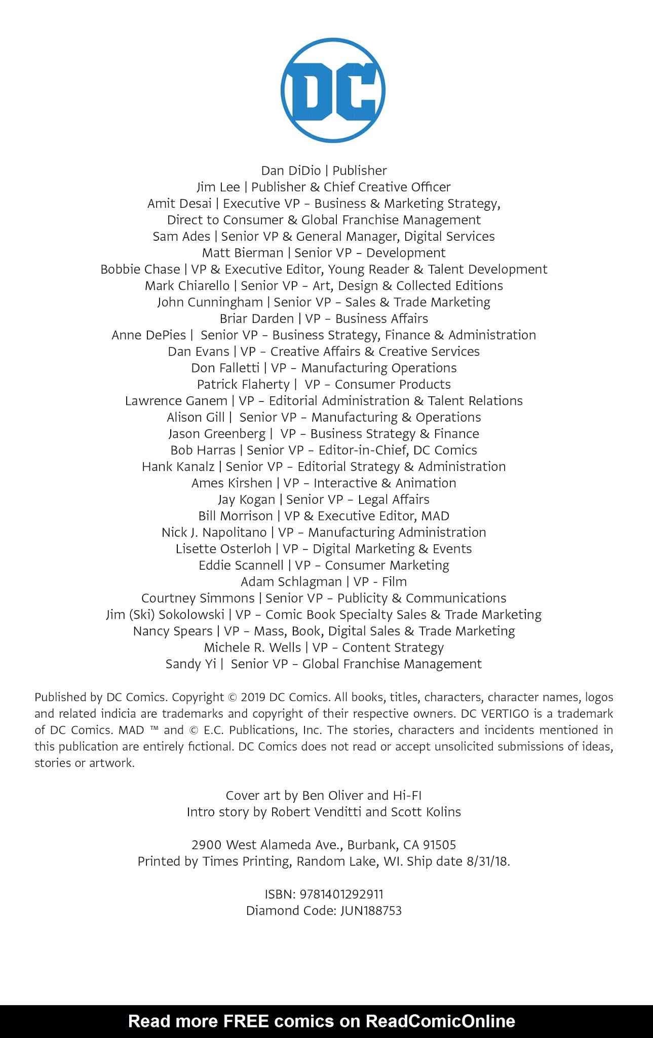 Read online DC Essential Graphic Novels 2019 comic -  Issue # TPB - 123