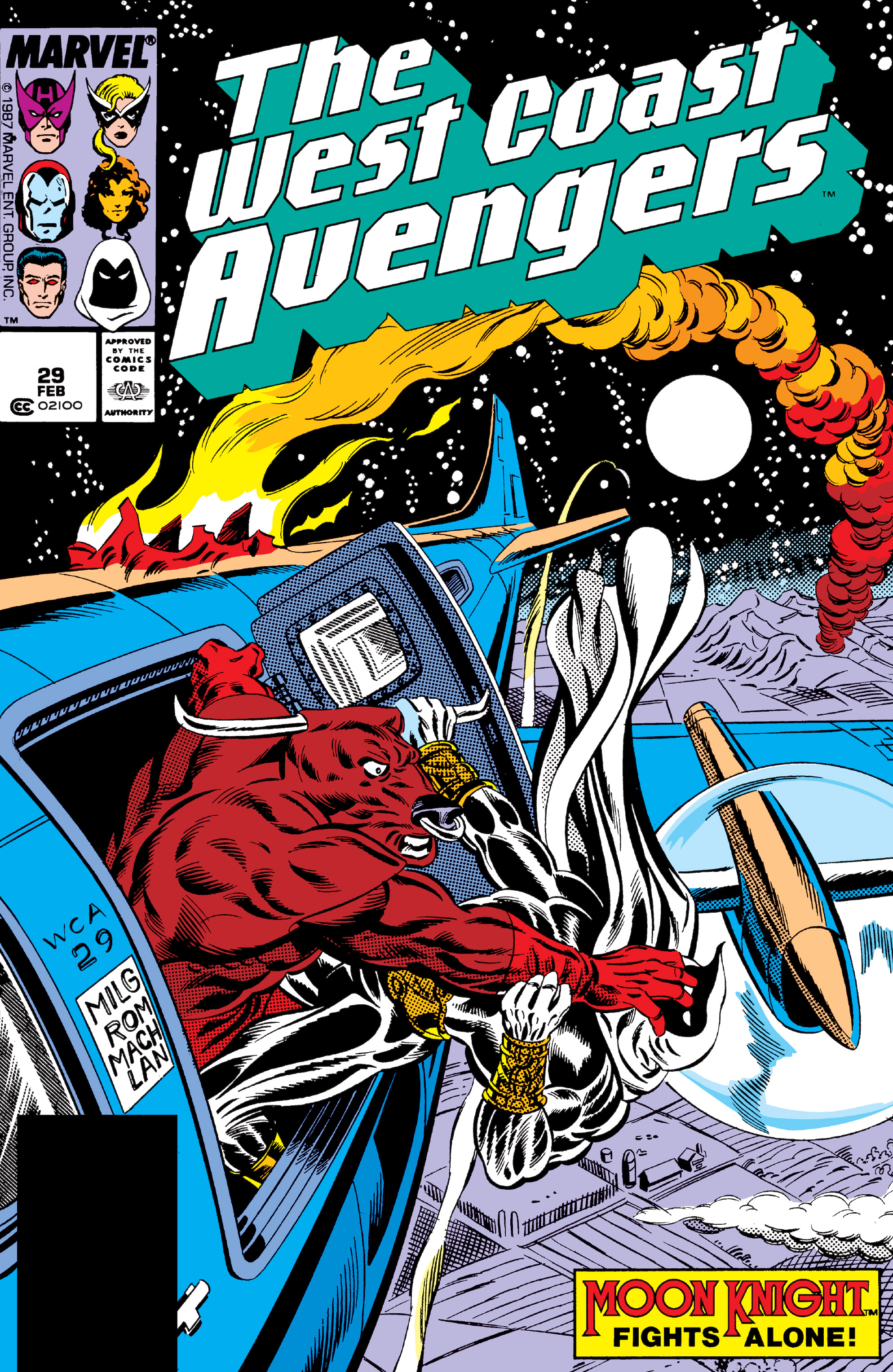 Read online West Coast Avengers (1985) comic -  Issue #29 - 1