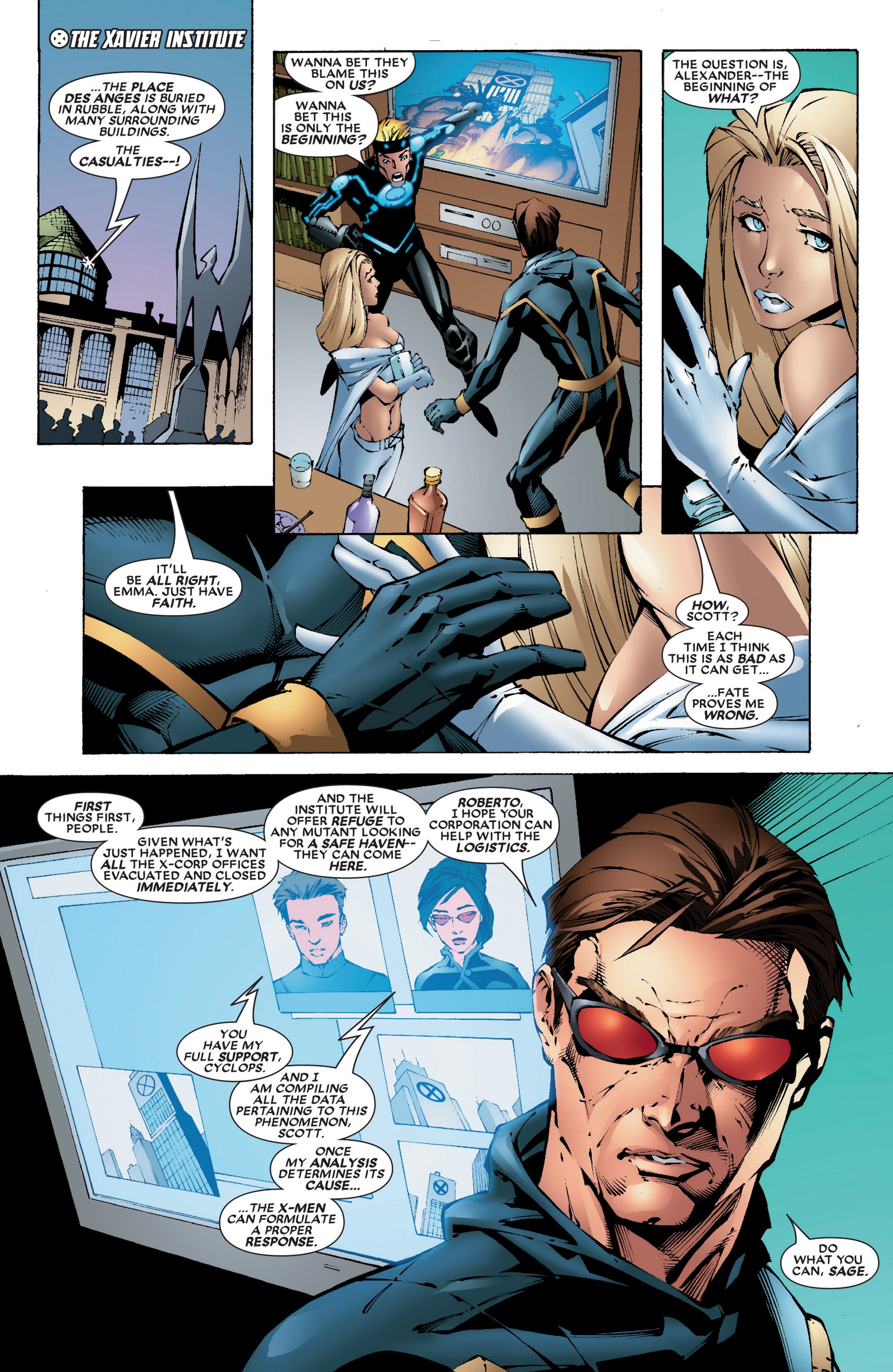 Read online Decimation: House of M - The Day After comic -  Issue # Full - 9