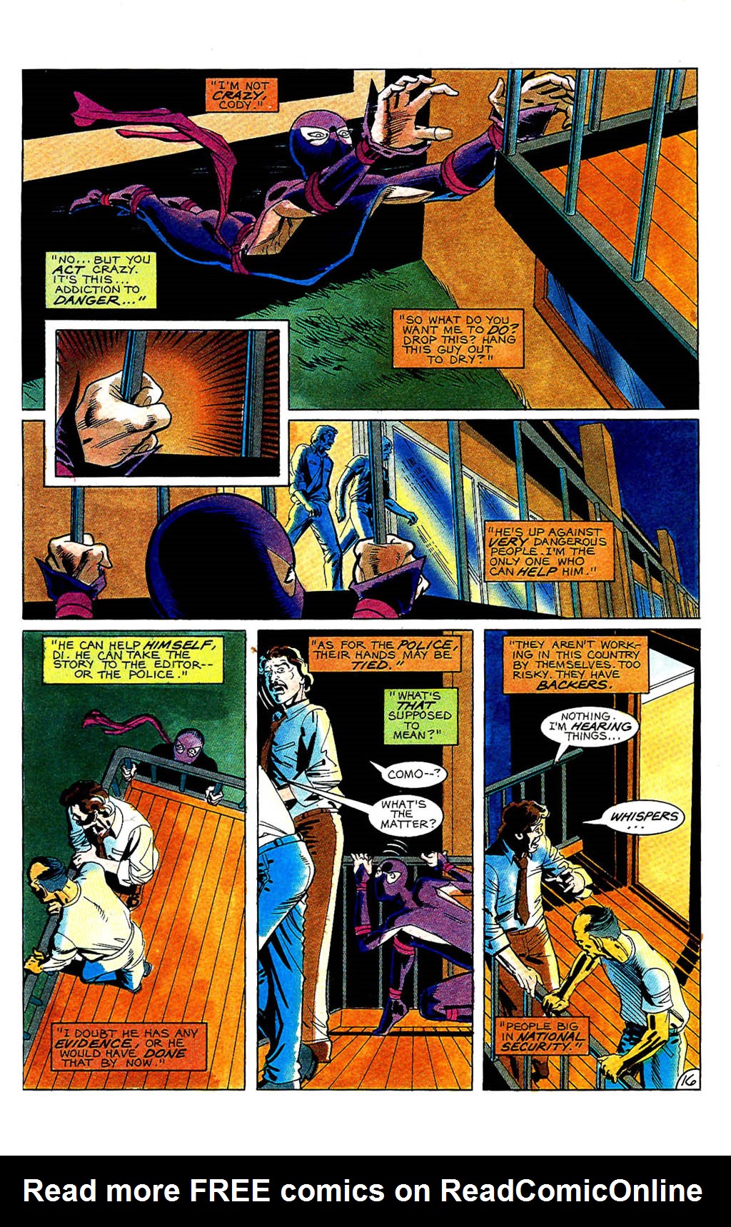 Read online Whisper (1986) comic -  Issue #10 - 19