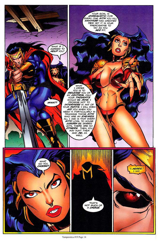 Read online Vamperotica comic -  Issue #19 - 16