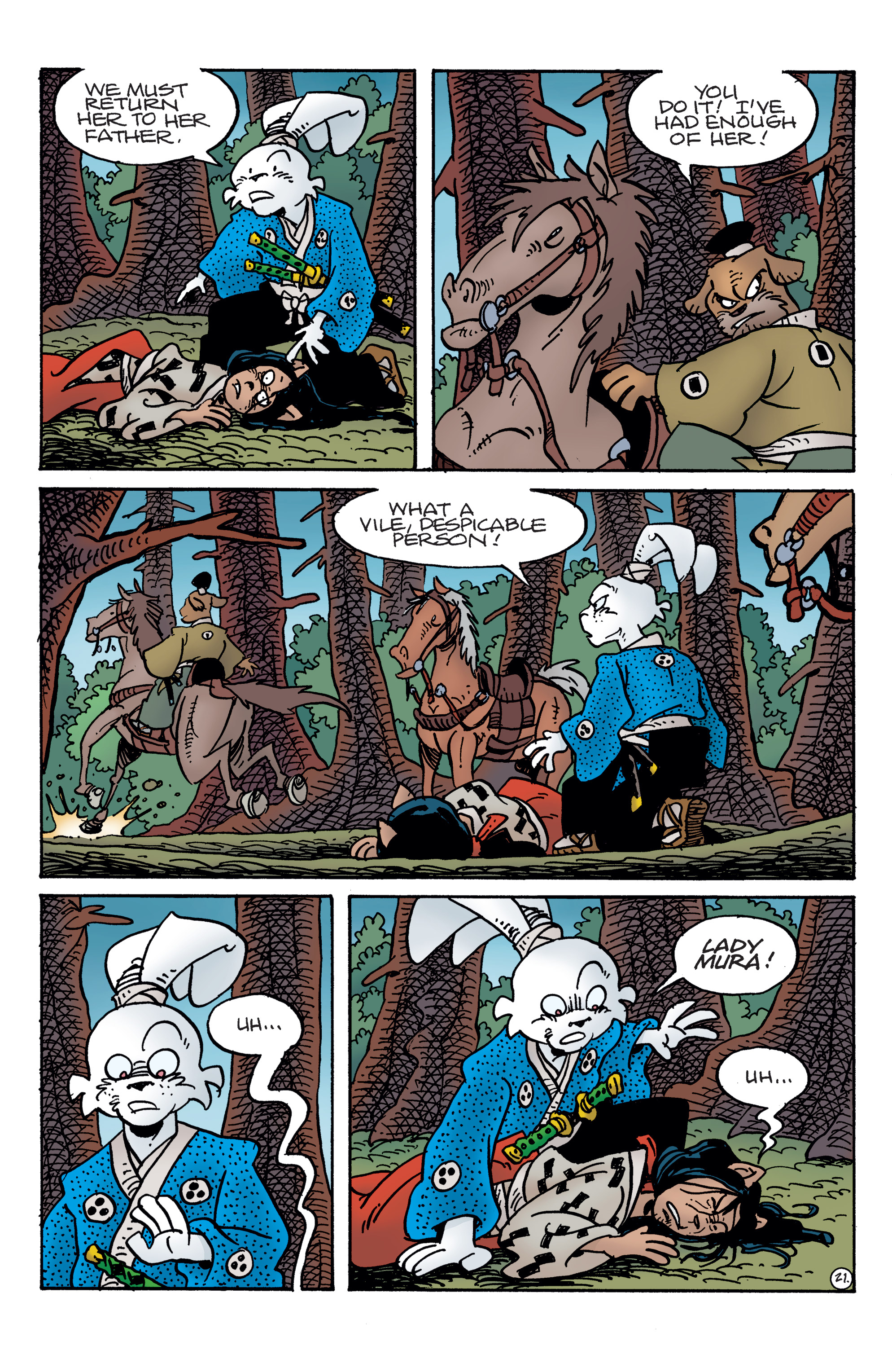 Read online Usagi Yojimbo (2019) comic -  Issue #5 - 23
