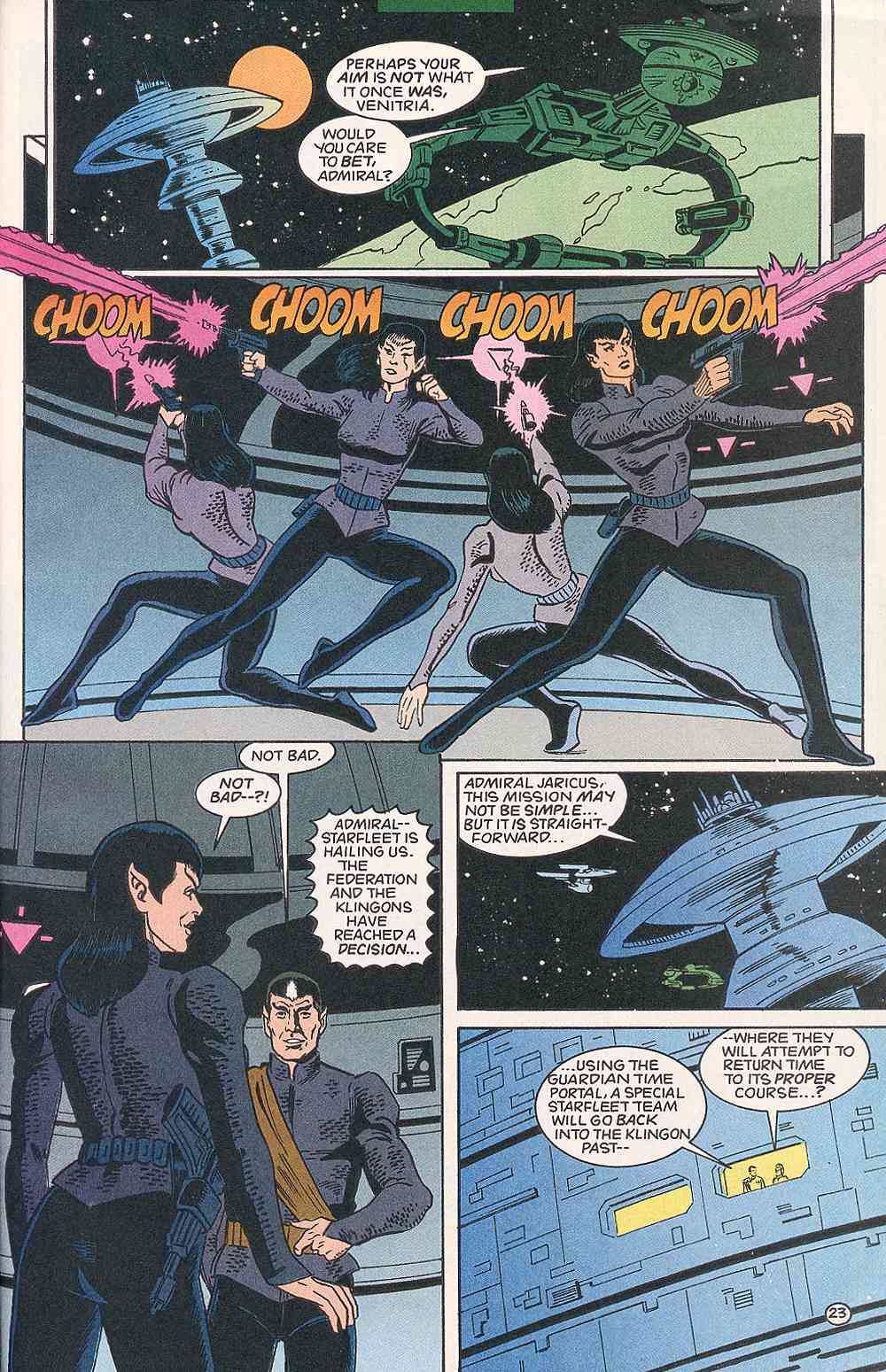 Read online Star Trek (1989) comic -  Issue #54 - 24