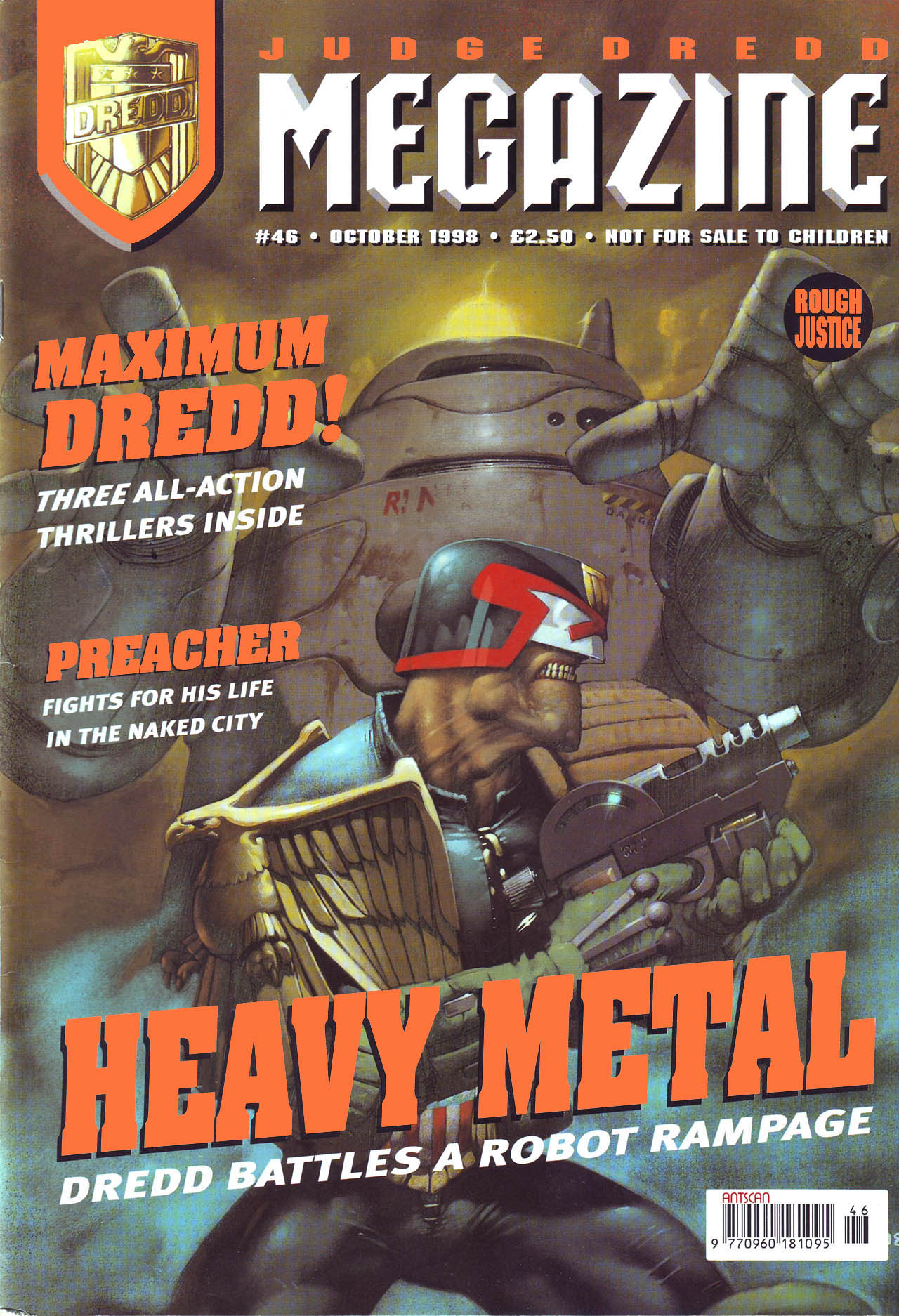 Read online Judge Dredd Megazine (vol. 3) comic -  Issue #46 - 1