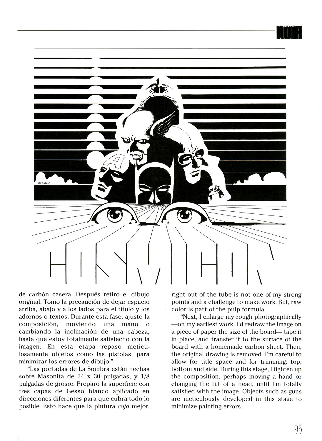 Read online Steranko: Arte Noir comic -  Issue # TPB (Part 1) - 95
