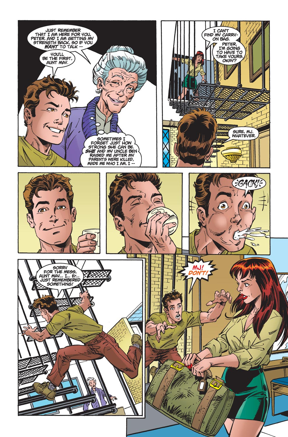 Read online The Amazing Spider-Man (1999) comic -  Issue #5 - 8
