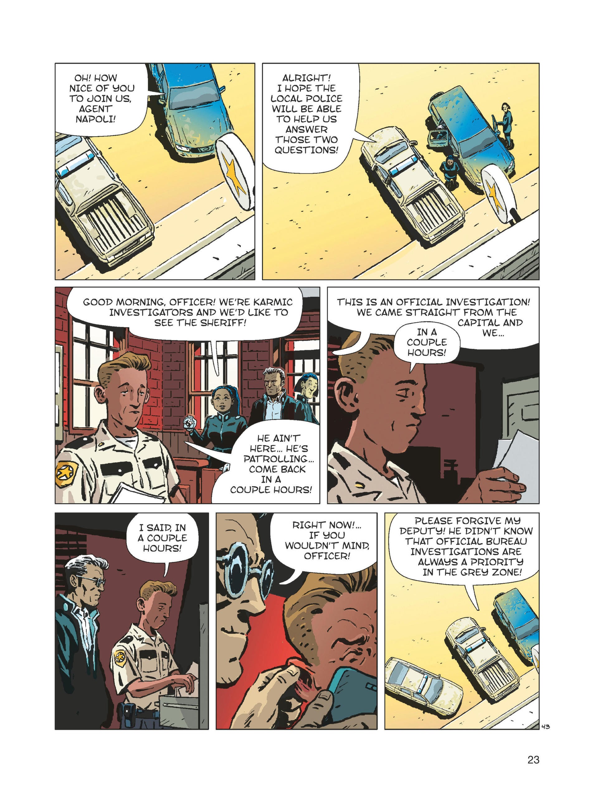 Read online Karma City comic -  Issue #2 - 23