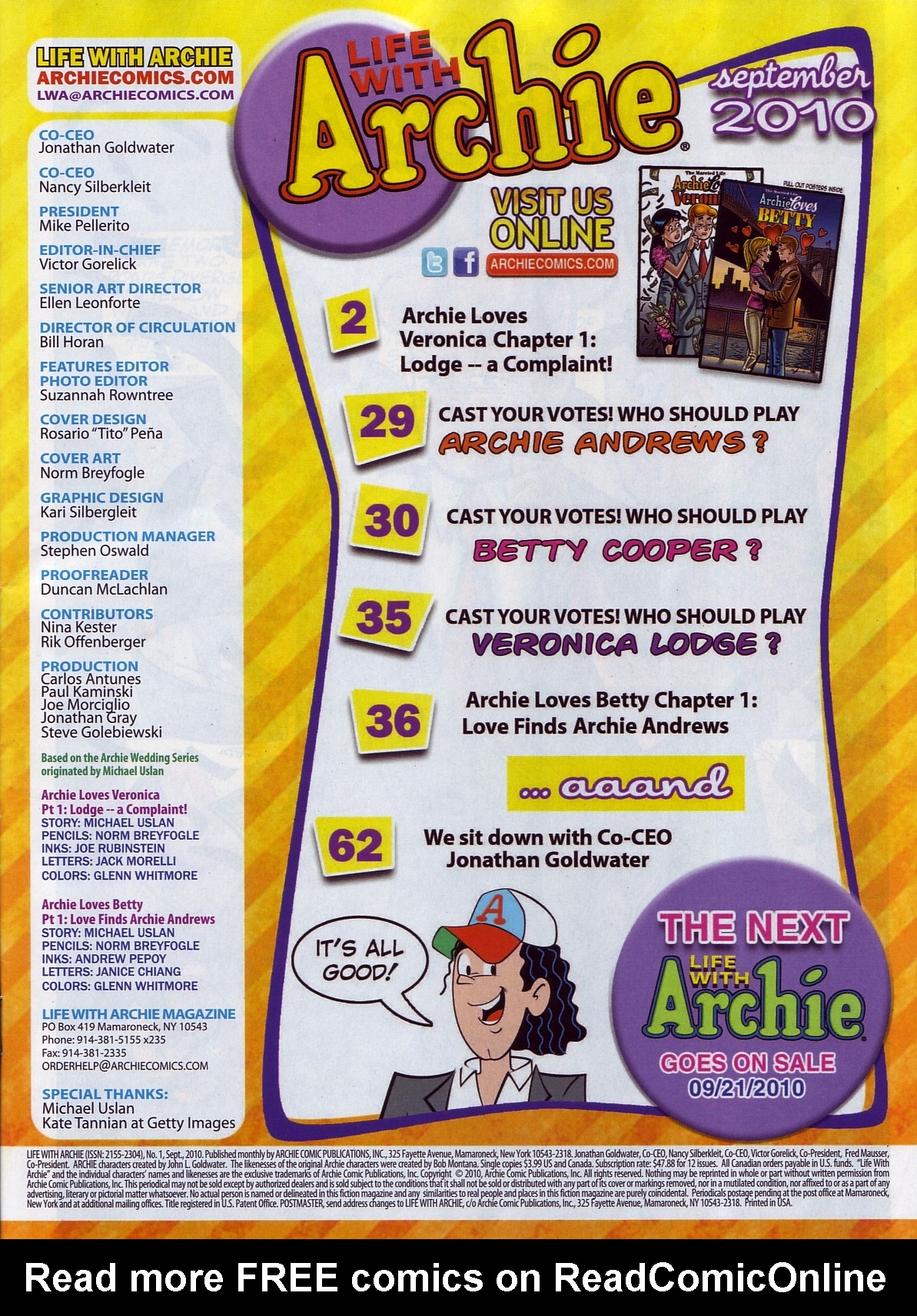 Read online Life With Archie (2010) comic -  Issue #1 - 3