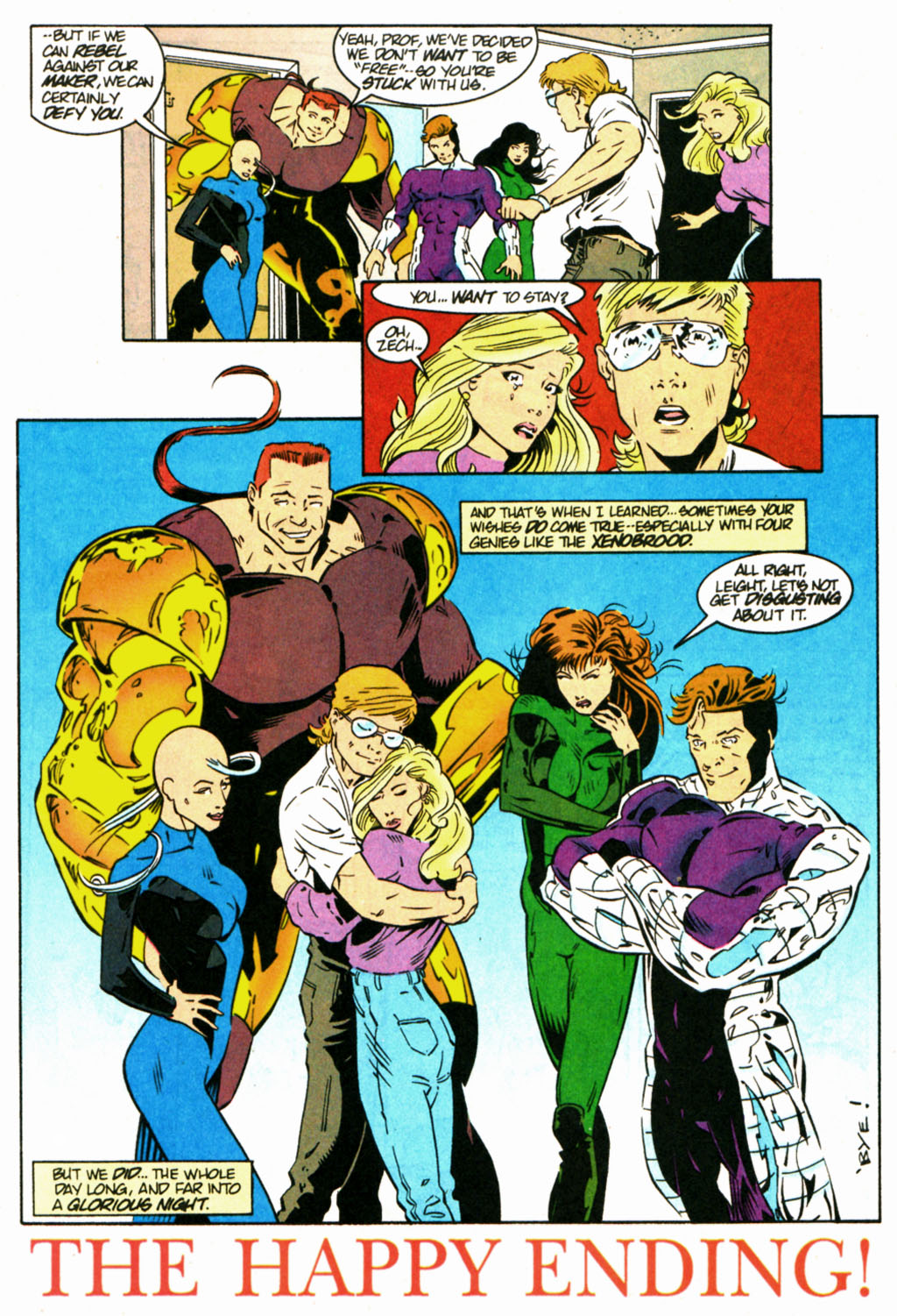 Read online Xenobrood comic -  Issue #6 - 21