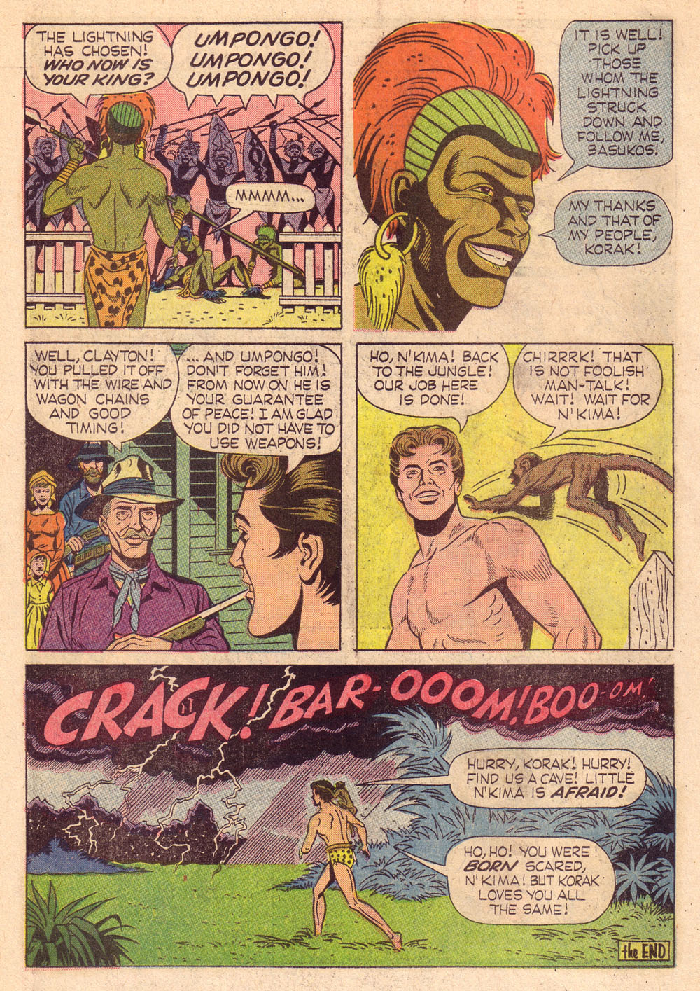 Read online Korak, Son of Tarzan (1964) comic -  Issue #6 - 18