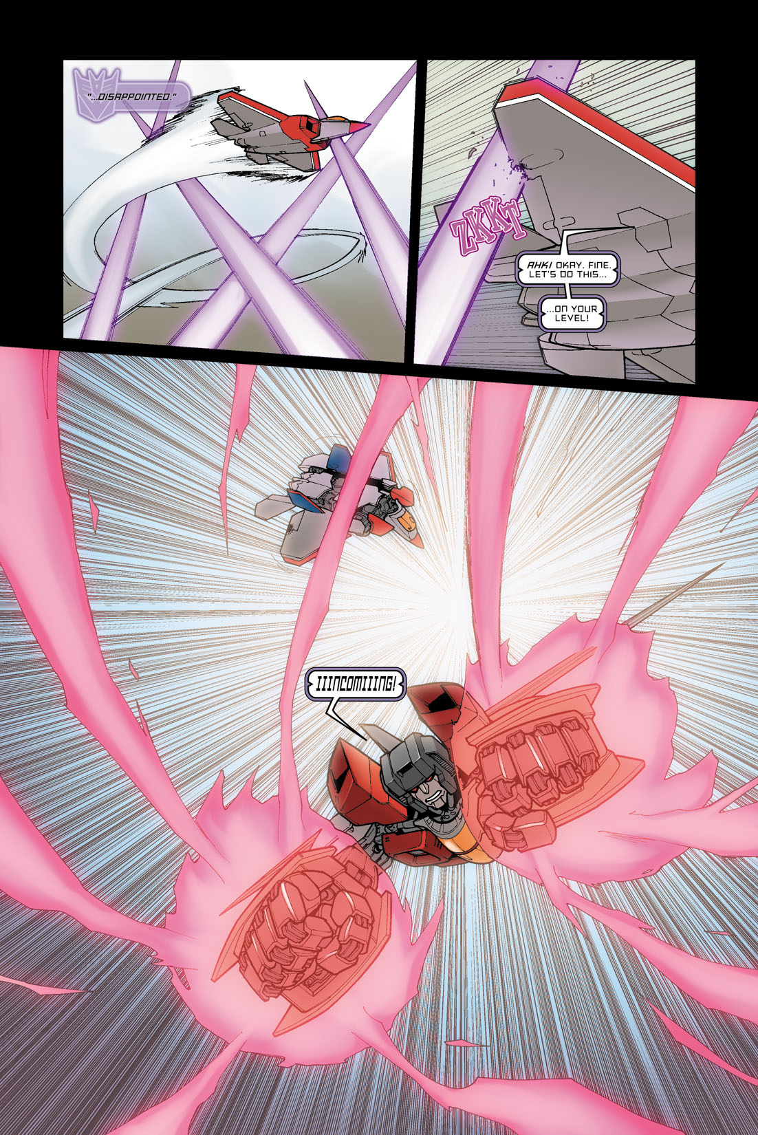 Read online The Transformers: Infiltration comic -  Issue #6 - 16