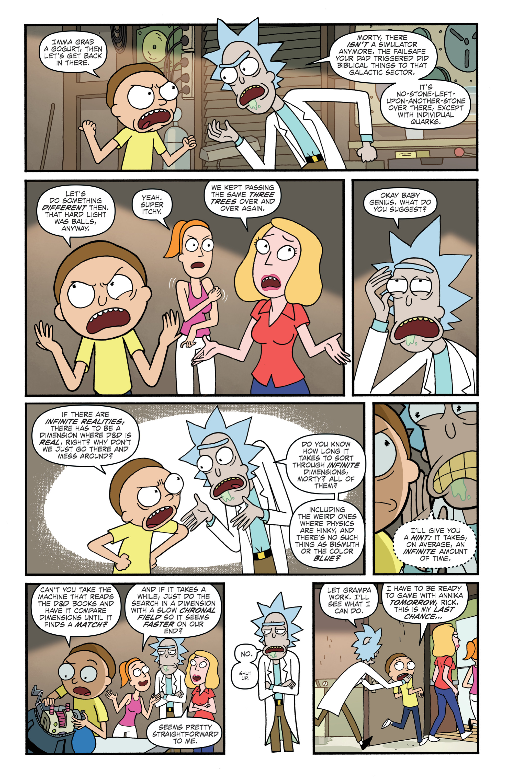 Read online Rick and Morty vs Dungeons & Dragons comic -  Issue # _TPB - 59
