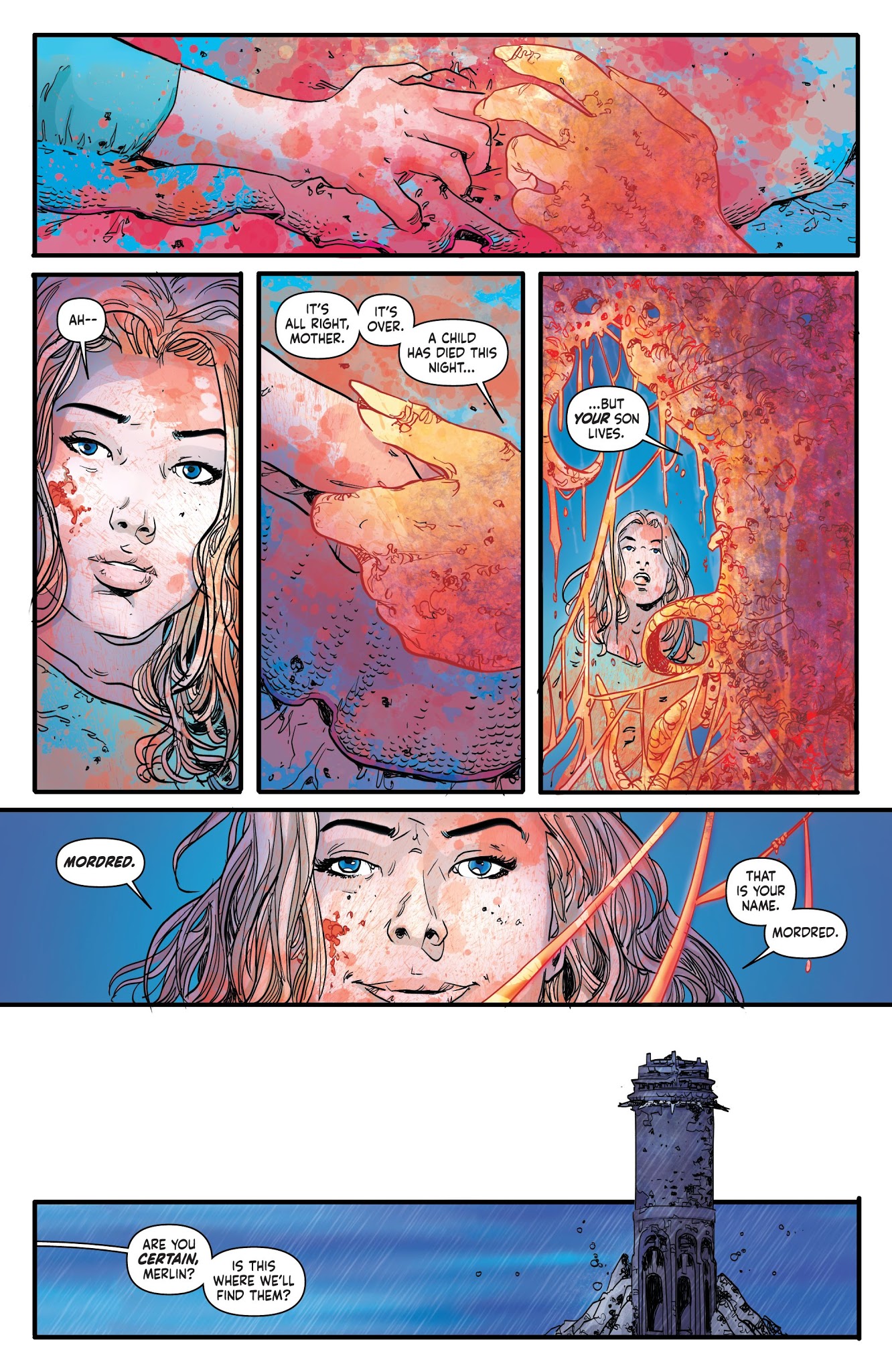 Read online Unholy Grail comic -  Issue #4 - 19