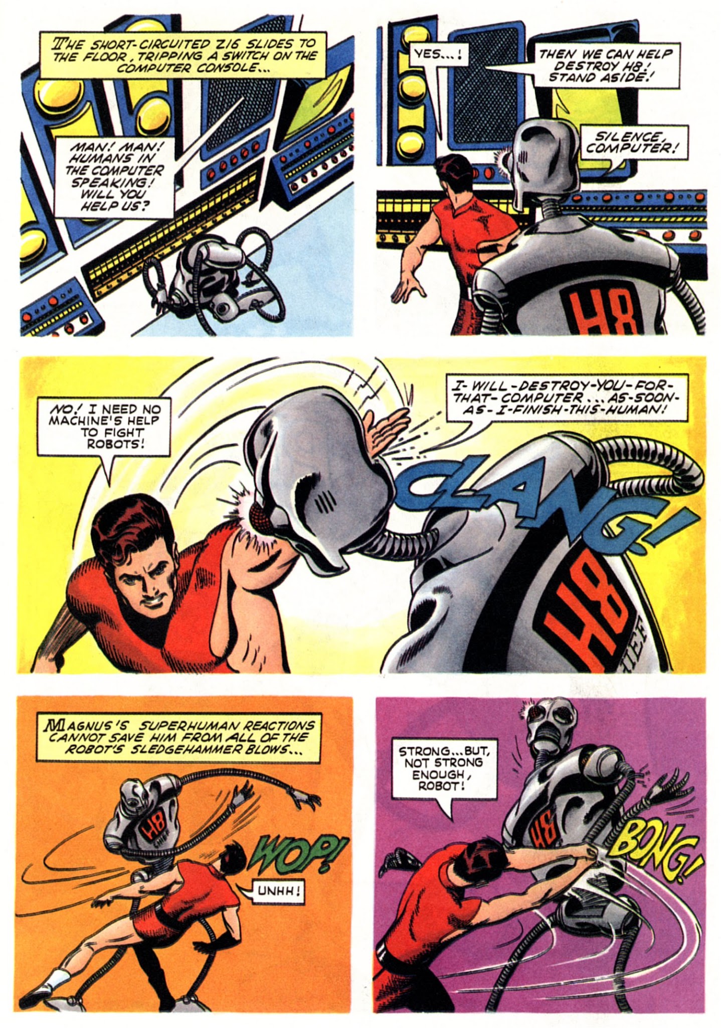 Read online Vintage Magnus, Robot Fighter comic -  Issue #1 - 25