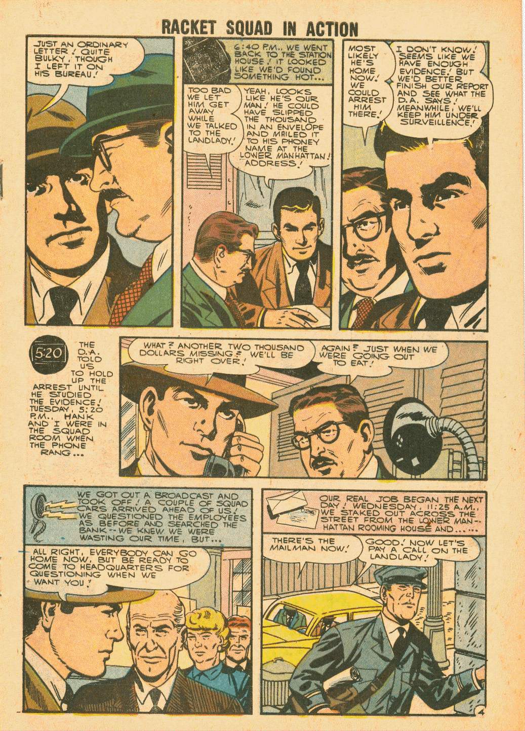 Read online Racket Squad in Action comic -  Issue #28 - 7