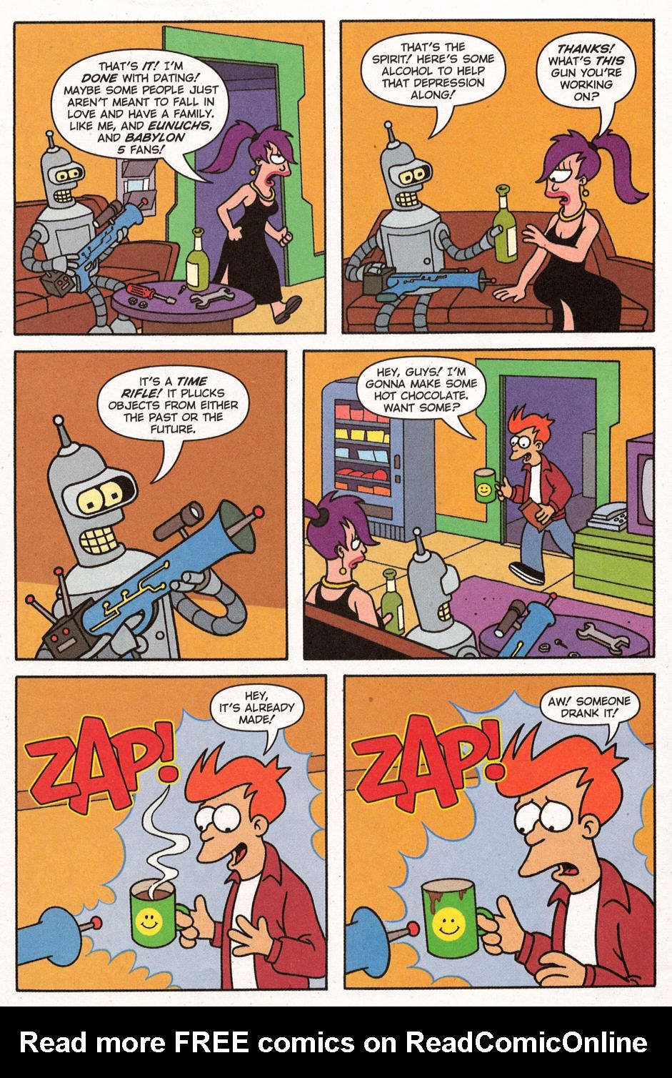 Read online Futurama Comics comic -  Issue #26 - 6