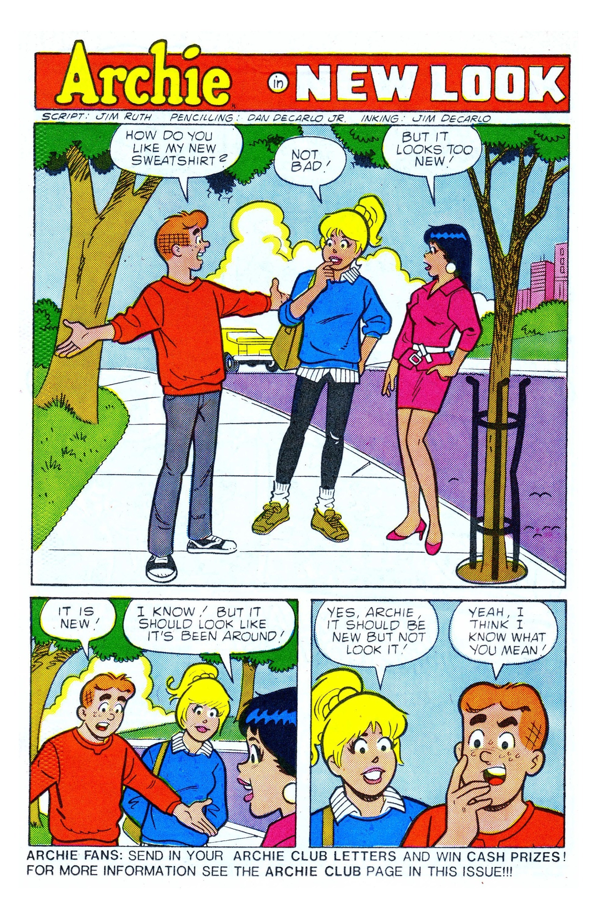Read online Archie (1960) comic -  Issue #358 - 16
