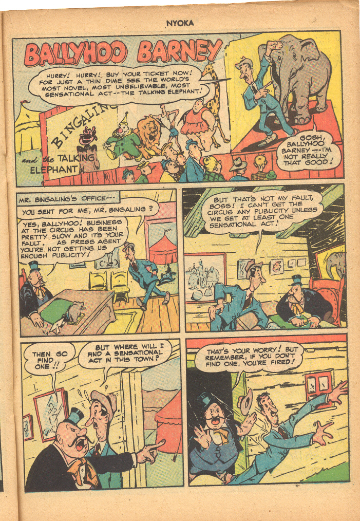 Read online Nyoka the Jungle Girl (1945) comic -  Issue #26 - 27