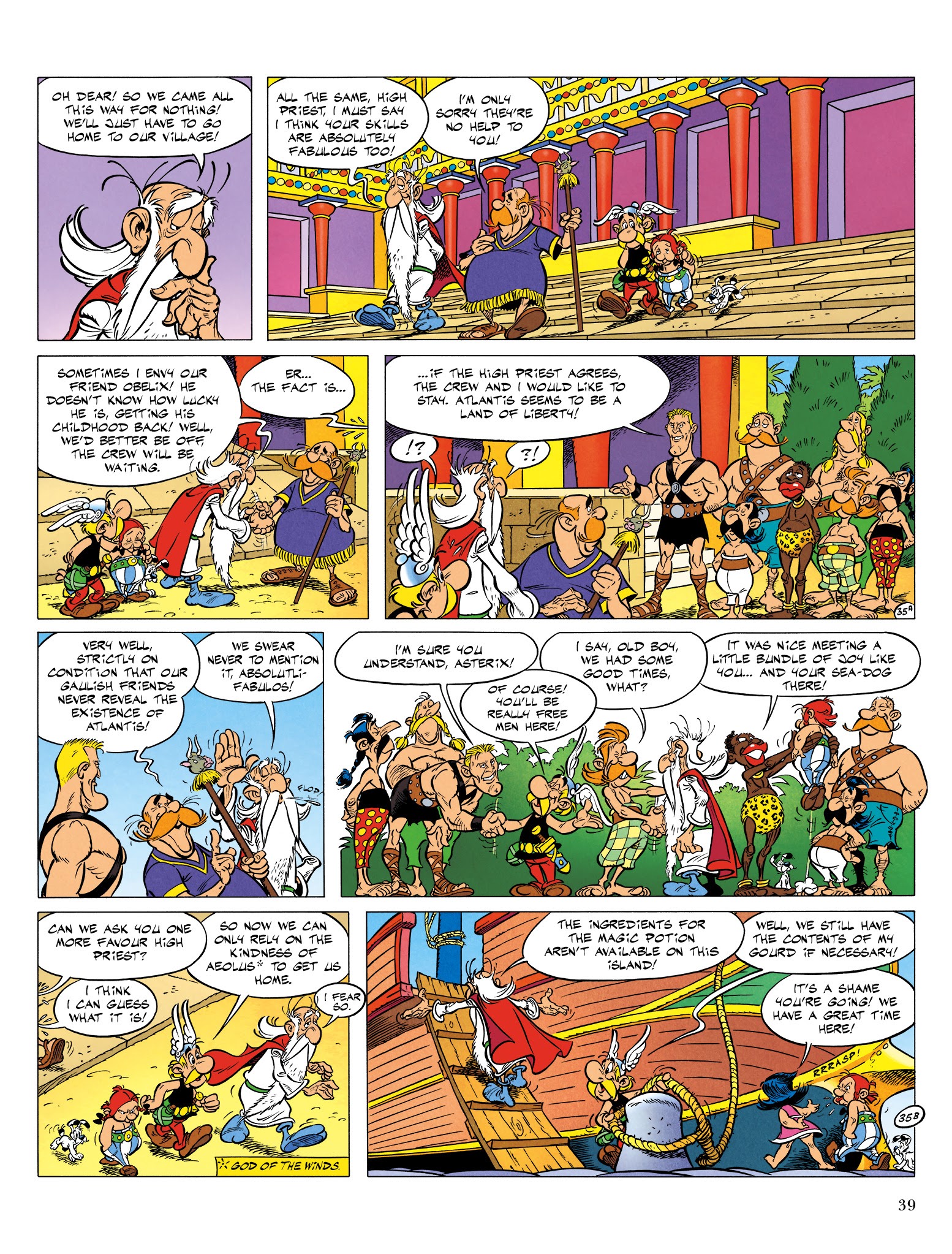 Read online Asterix comic -  Issue #30 - 40