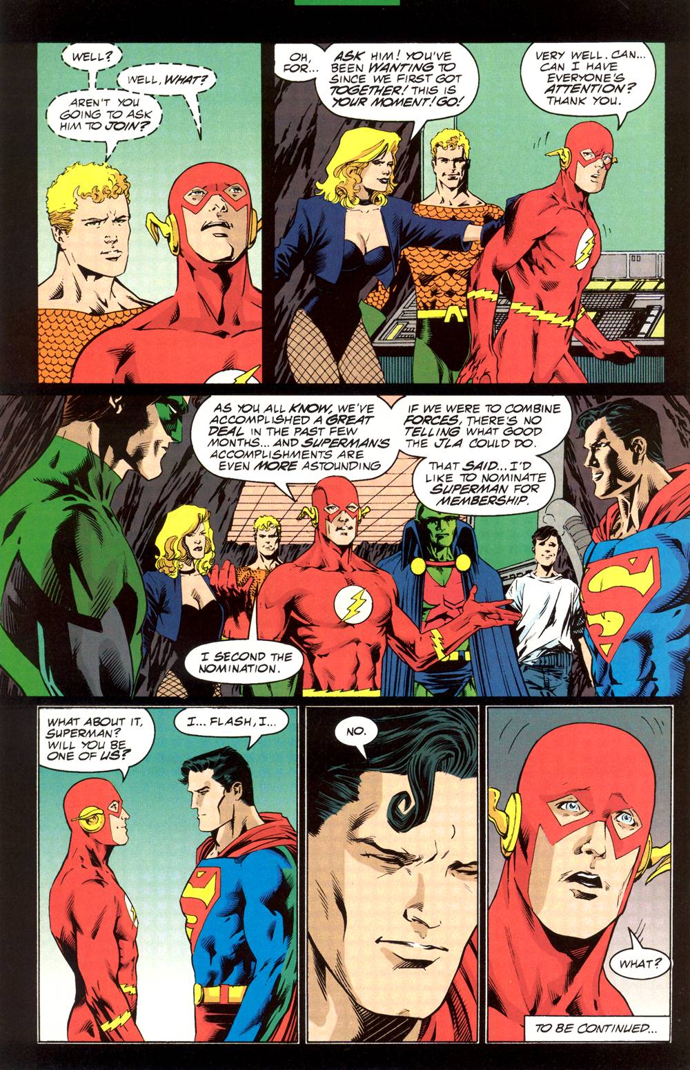 Read online JLA: Year One comic -  Issue #7 - 25