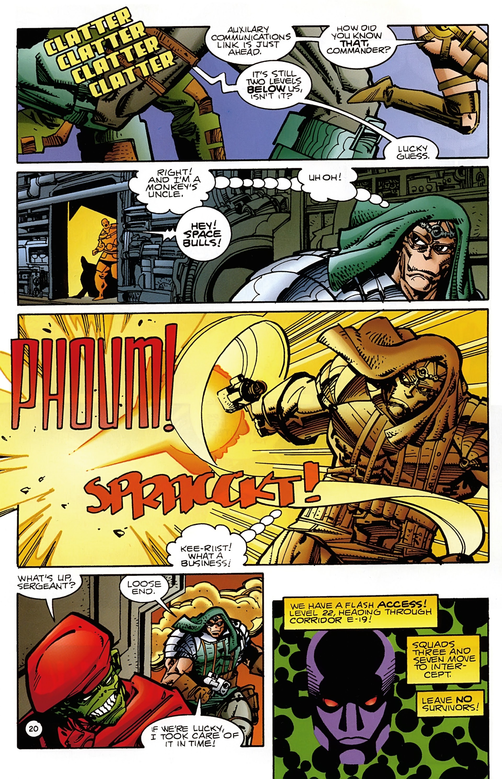 Read online Star Slammers comic -  Issue #3 - 21