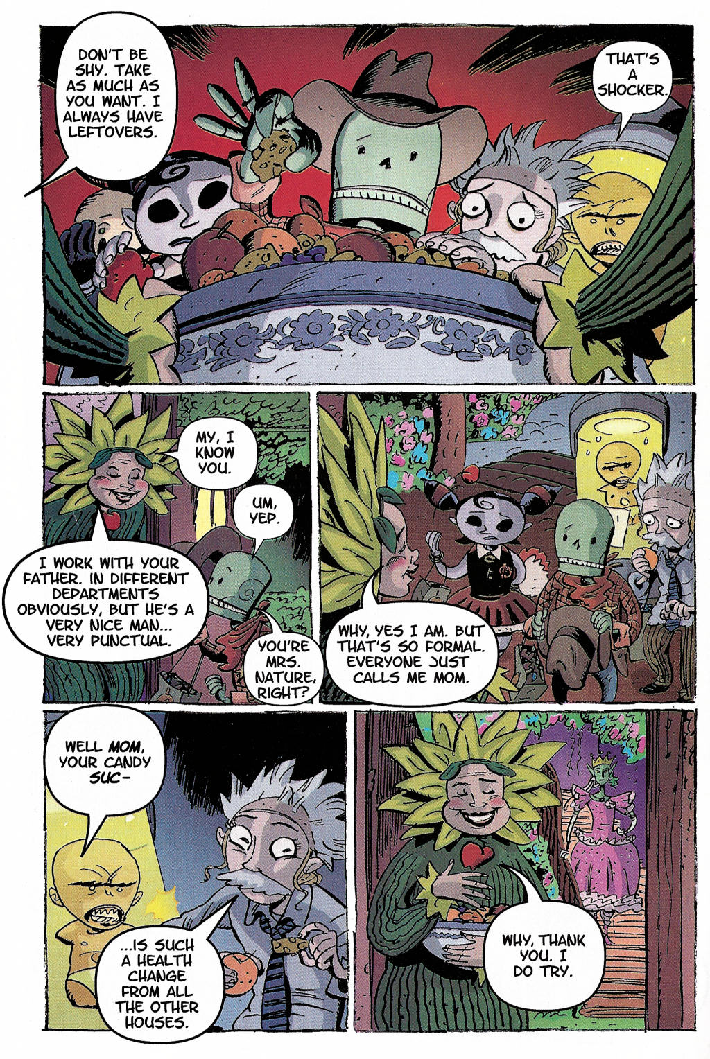 Read online Death Jr. Halloween Special comic -  Issue # Full - 8