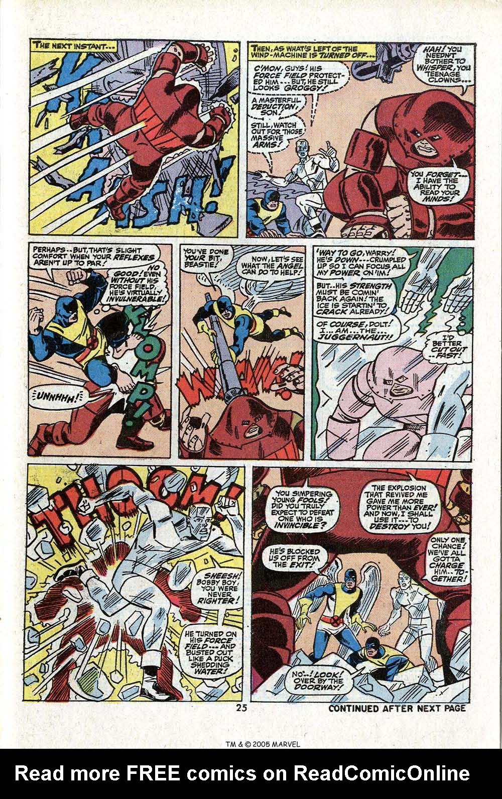 Read online Uncanny X-Men (1963) comic -  Issue #81 - 27