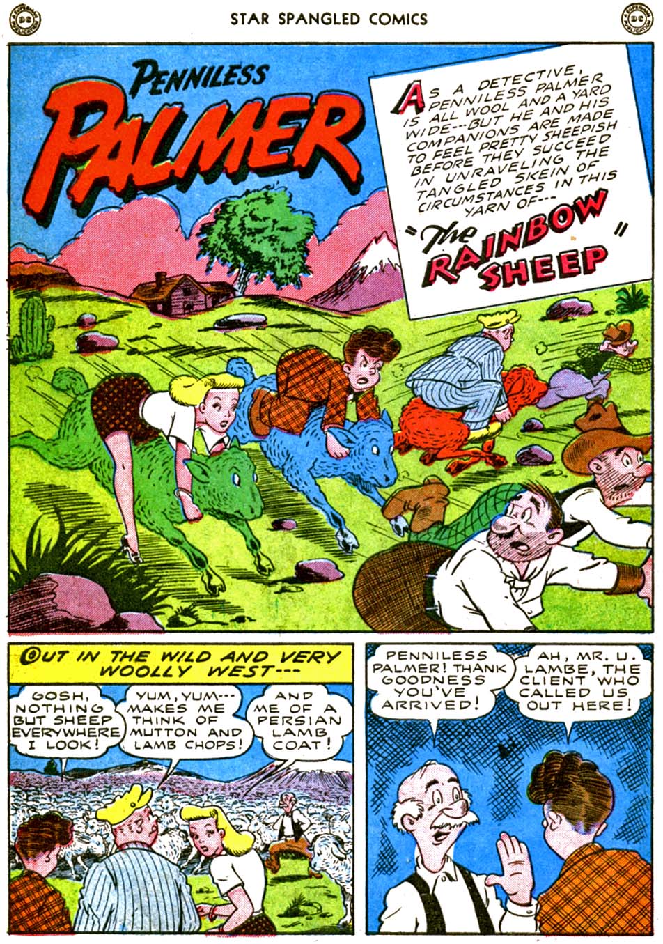 Read online Star Spangled Comics comic -  Issue #46 - 14