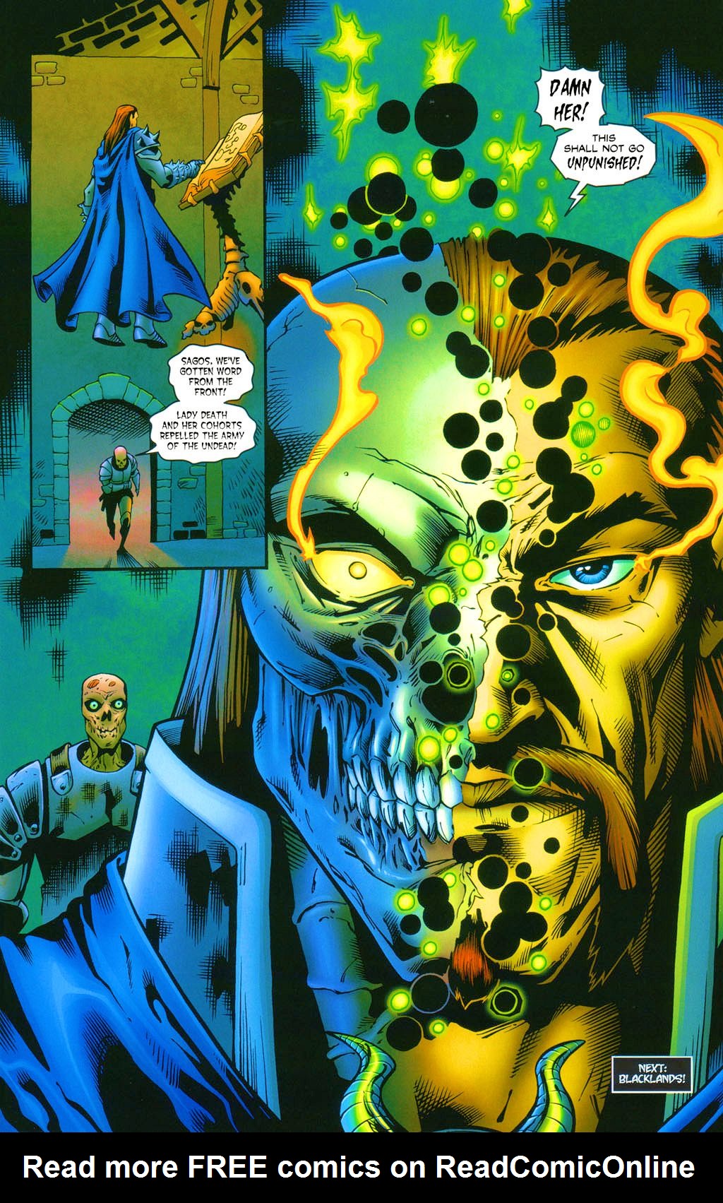 Read online Brian Pulido's Lady Death: Abandon All Hope comic -  Issue #4 - 25